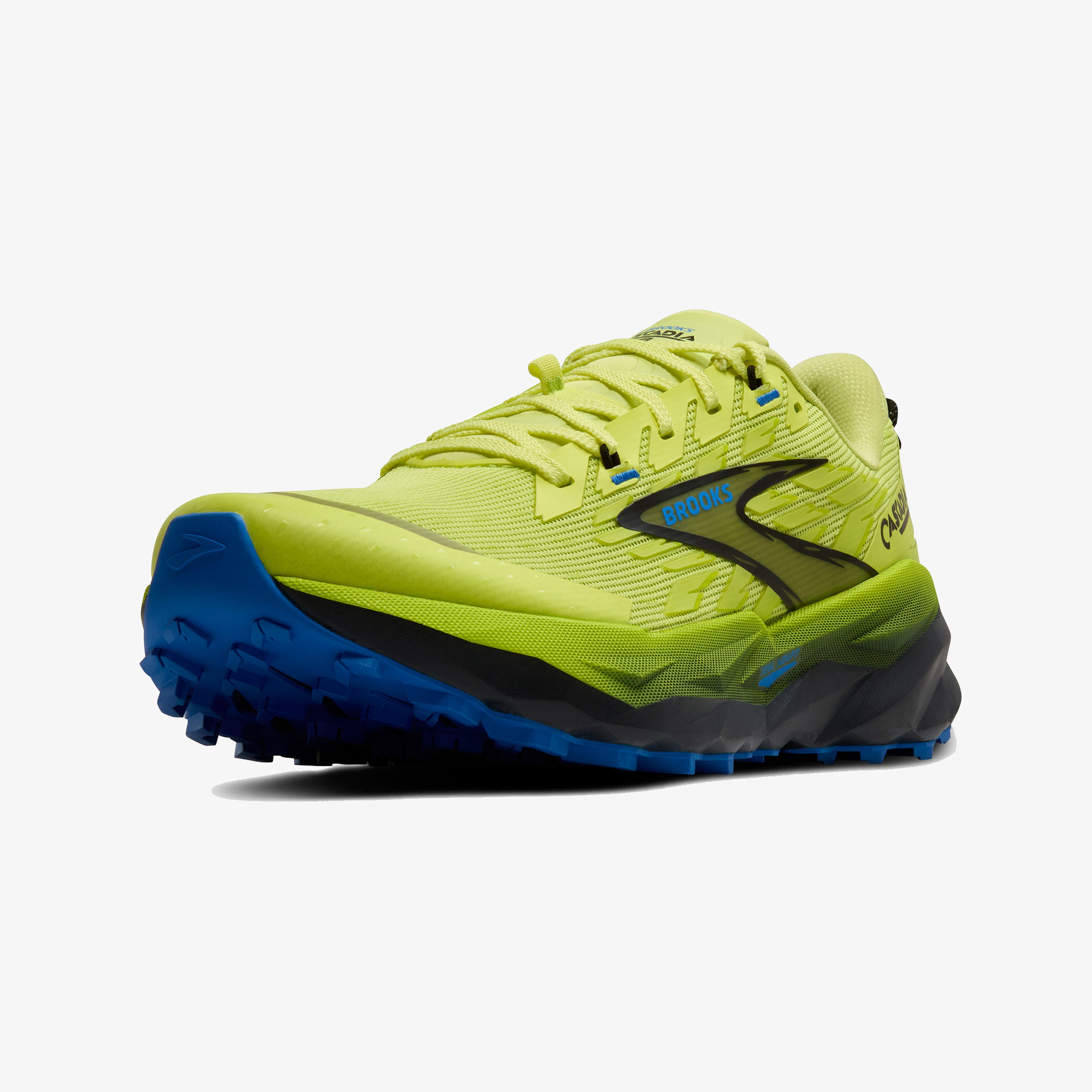 Brooks Cascadia 19 Erkek Sarı Koşu Ayakkabısı