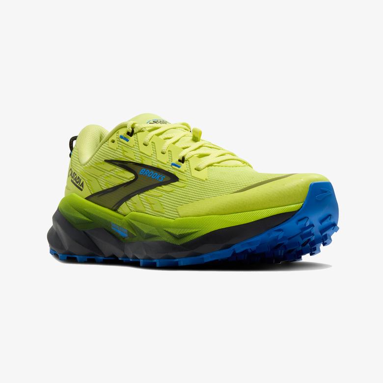 Brooks Cascadia 19 Erkek Sarı Koşu Ayakkabısı