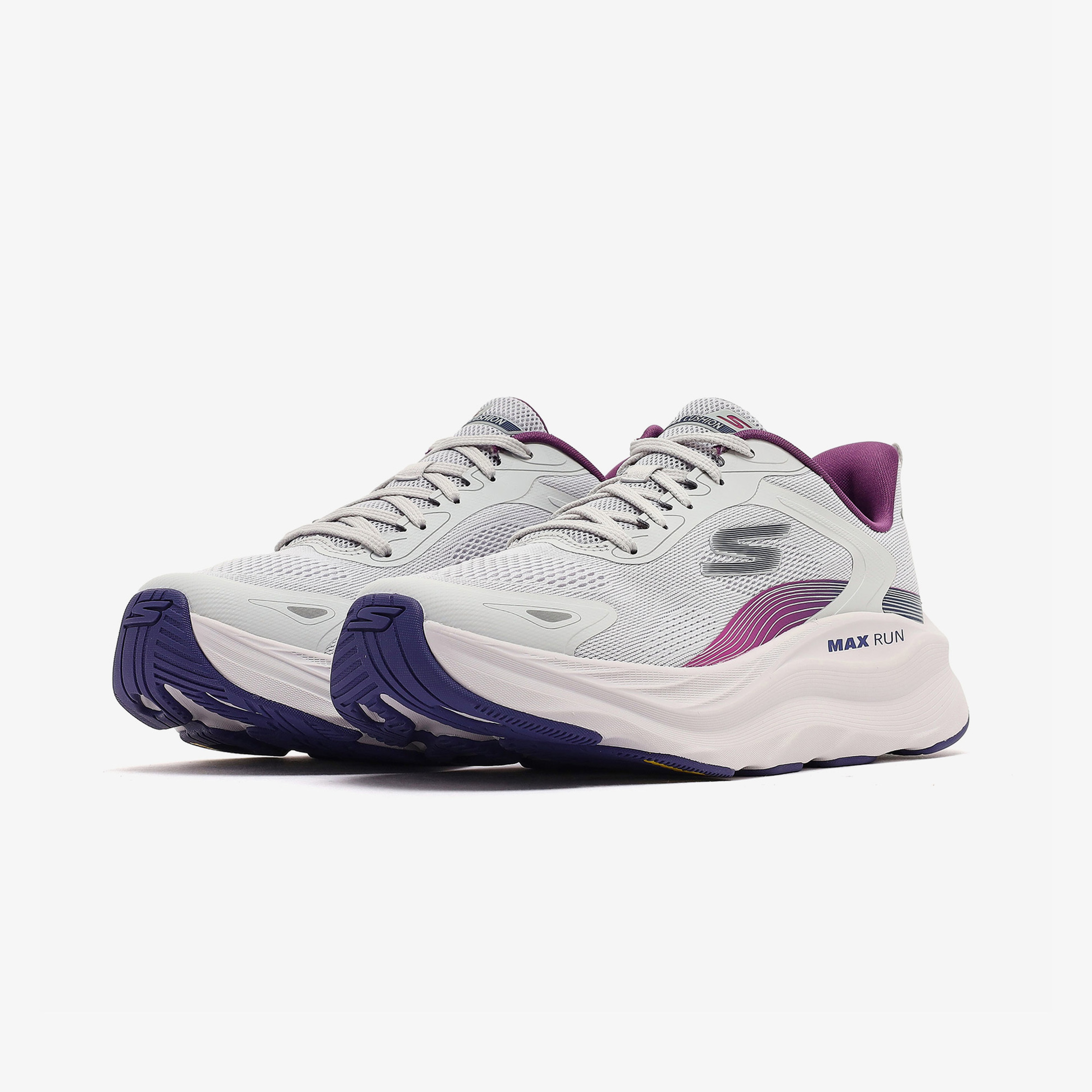 Skechers Max Run Kadın Gri Spor Ayakkabı