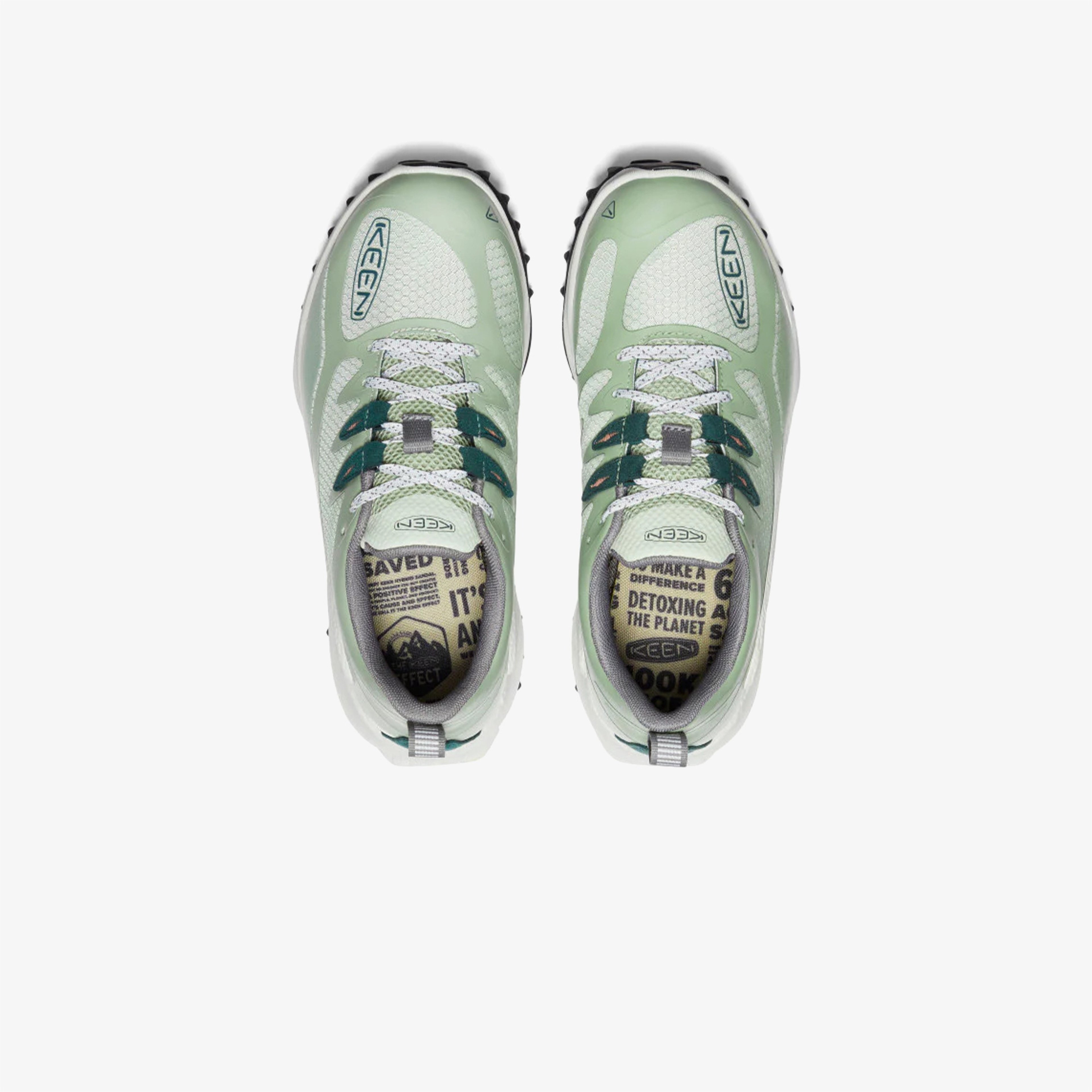 KEEN Zionic Su Geçirmez Kadın Su Yeşili Yürüyüş Ayakkabısı