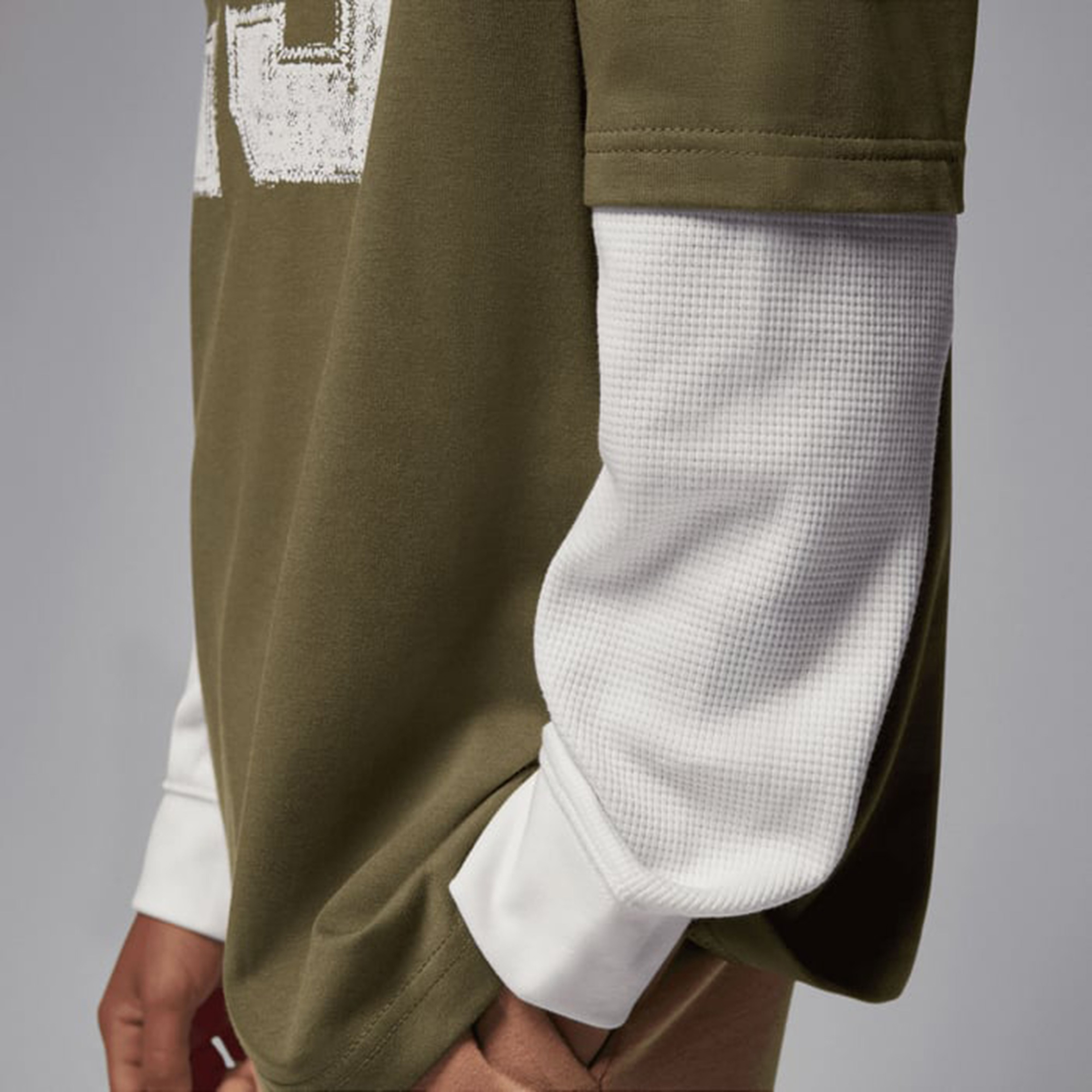 Jordan Jdb Mvp 23 2Fer Çocuk Yeşil Sweatshirt