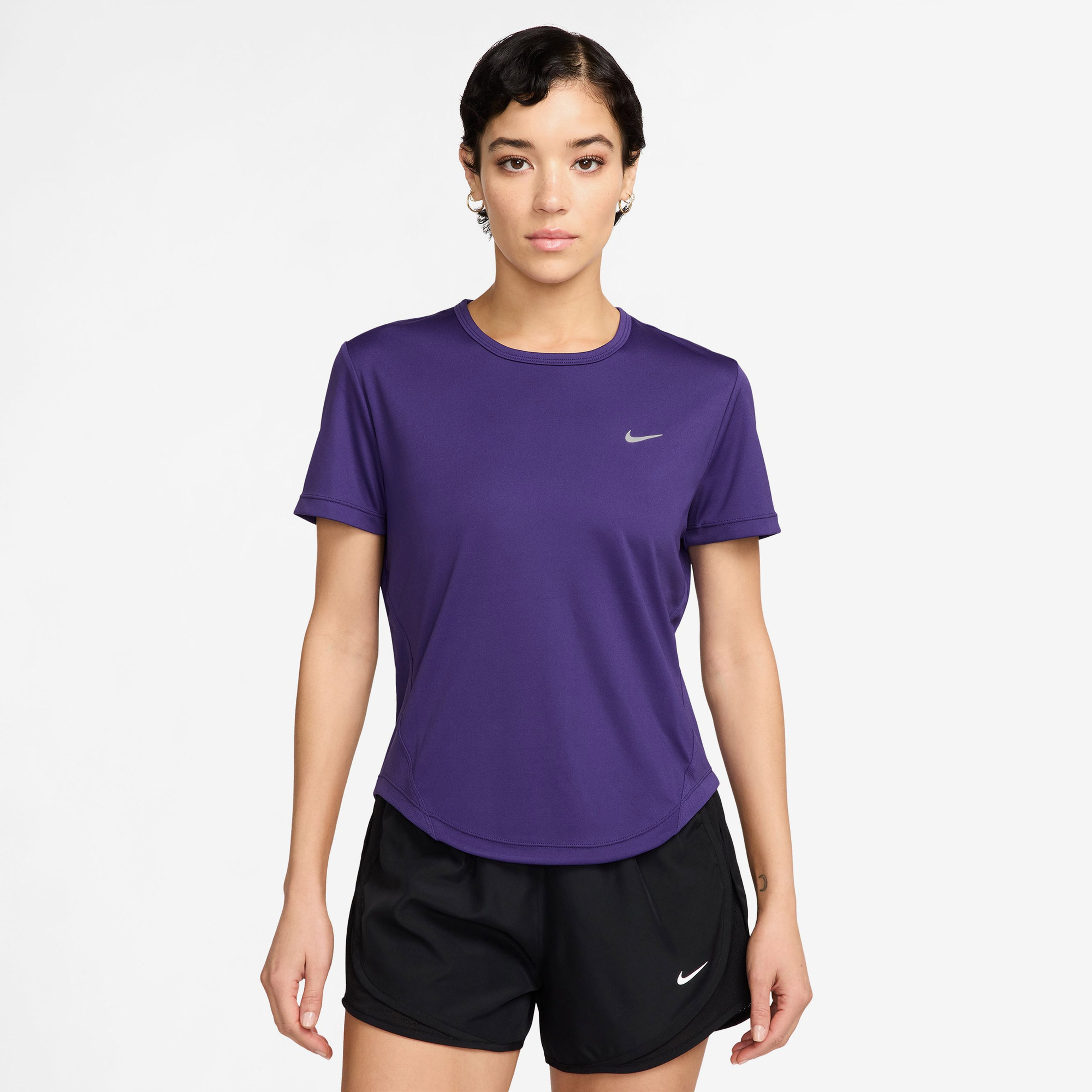 Nike Tempo Dri-Fit Kadın Mor T-Shirt