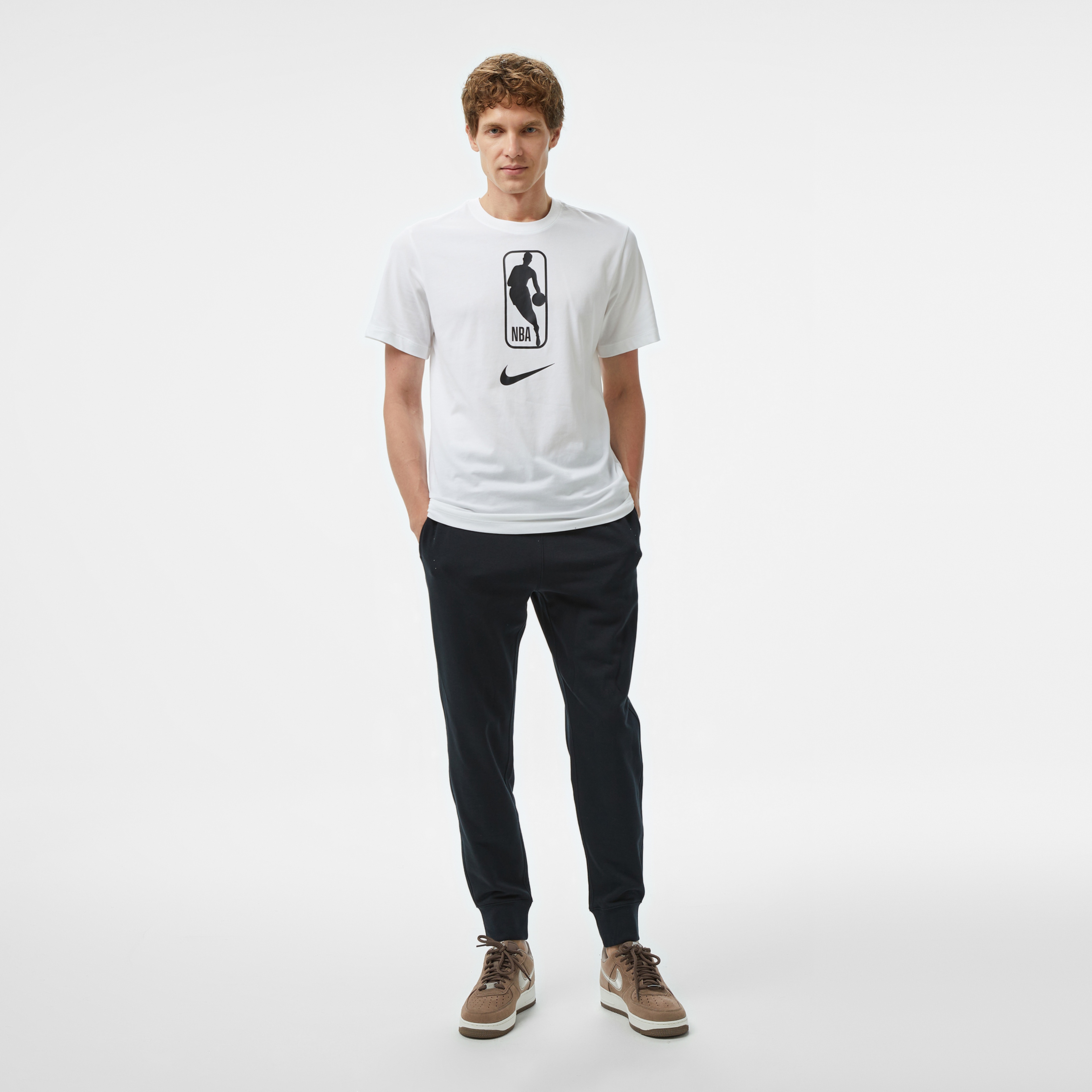 Nike Club Ft Jogger Erkek Beyaz Eşofman Altı