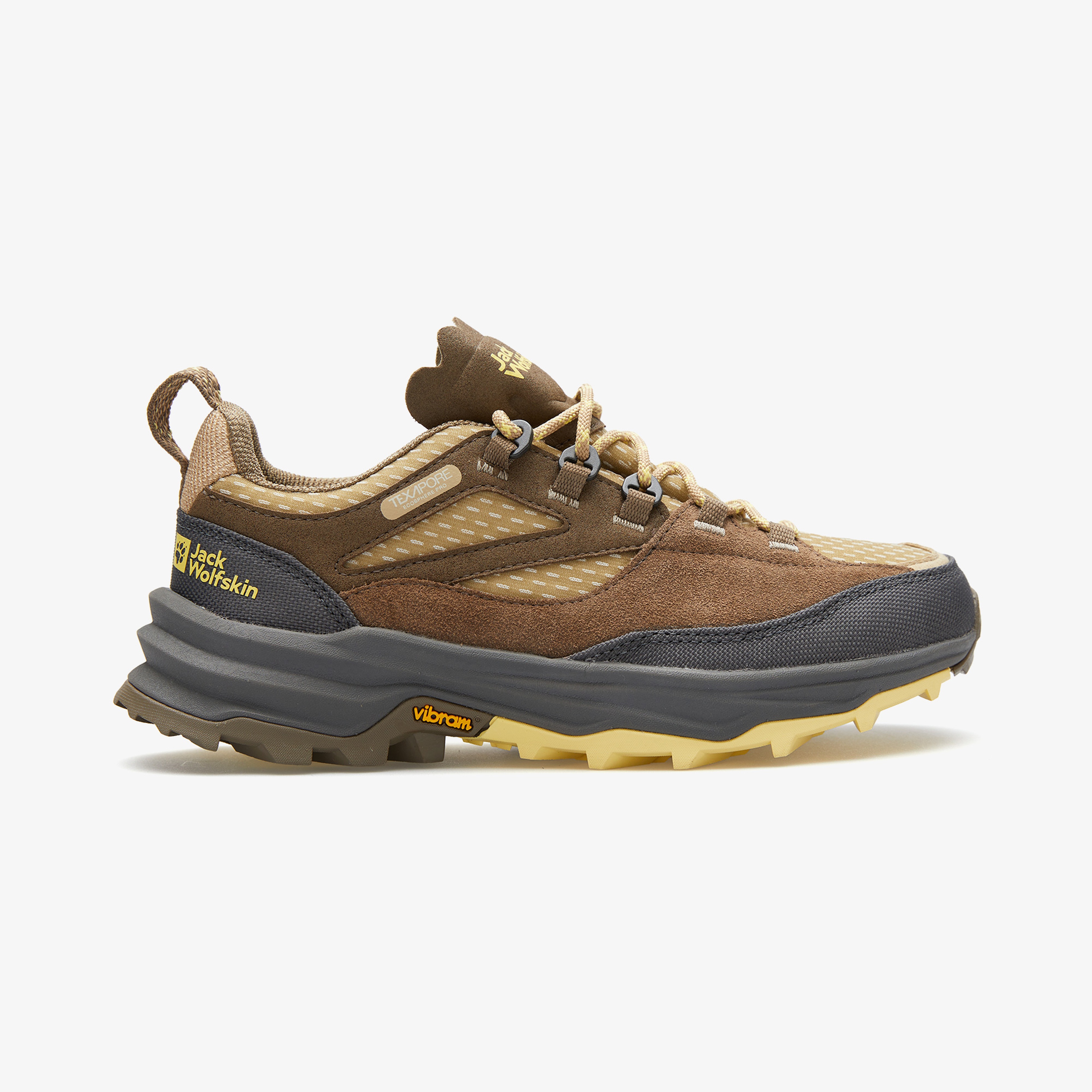 Jack Wolfskin Cyrox Texapore Low Kadın Kahverengi Outdoor Ayakkabı