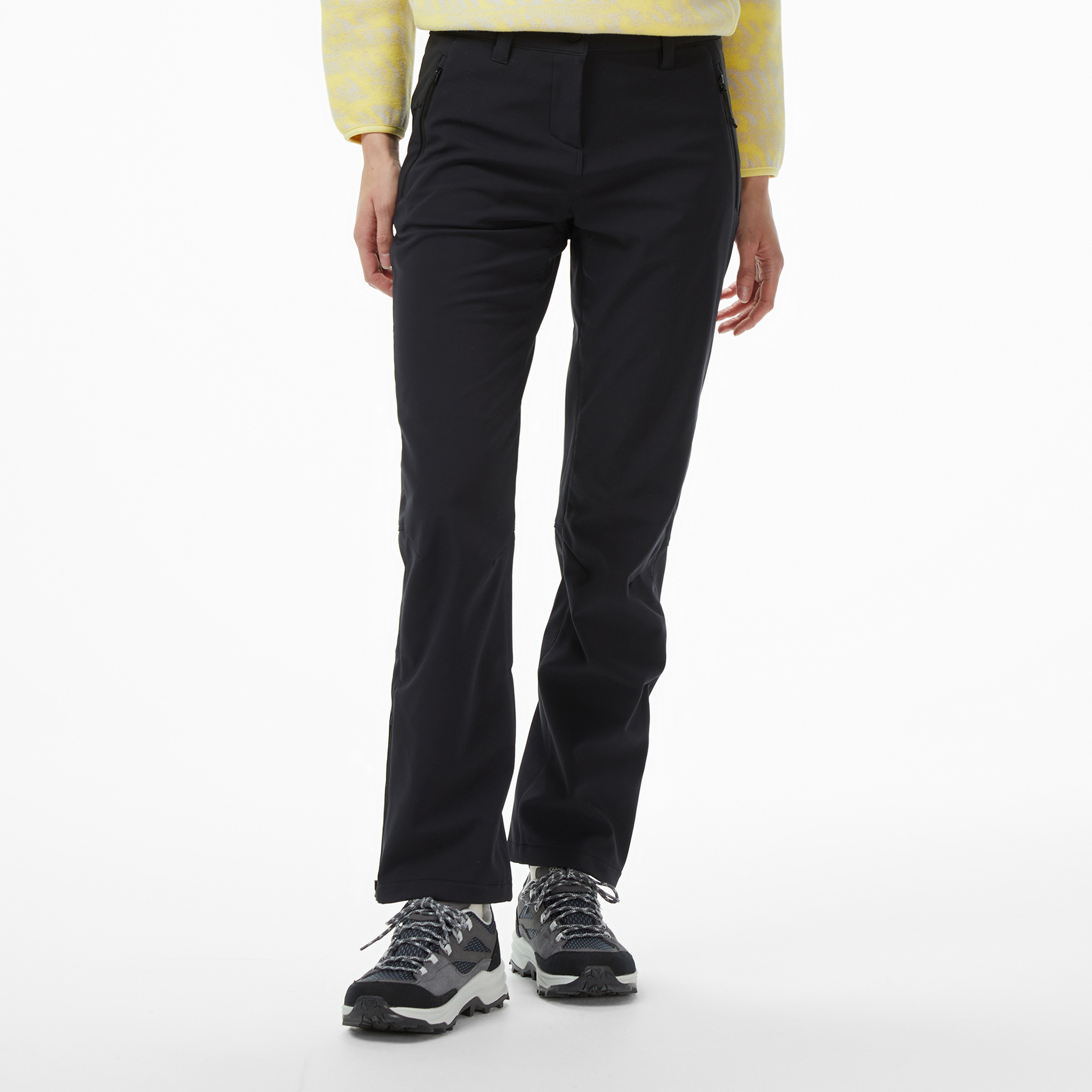 Jack Wolfskin Trek Terrain Kadın Siyah Pantolon