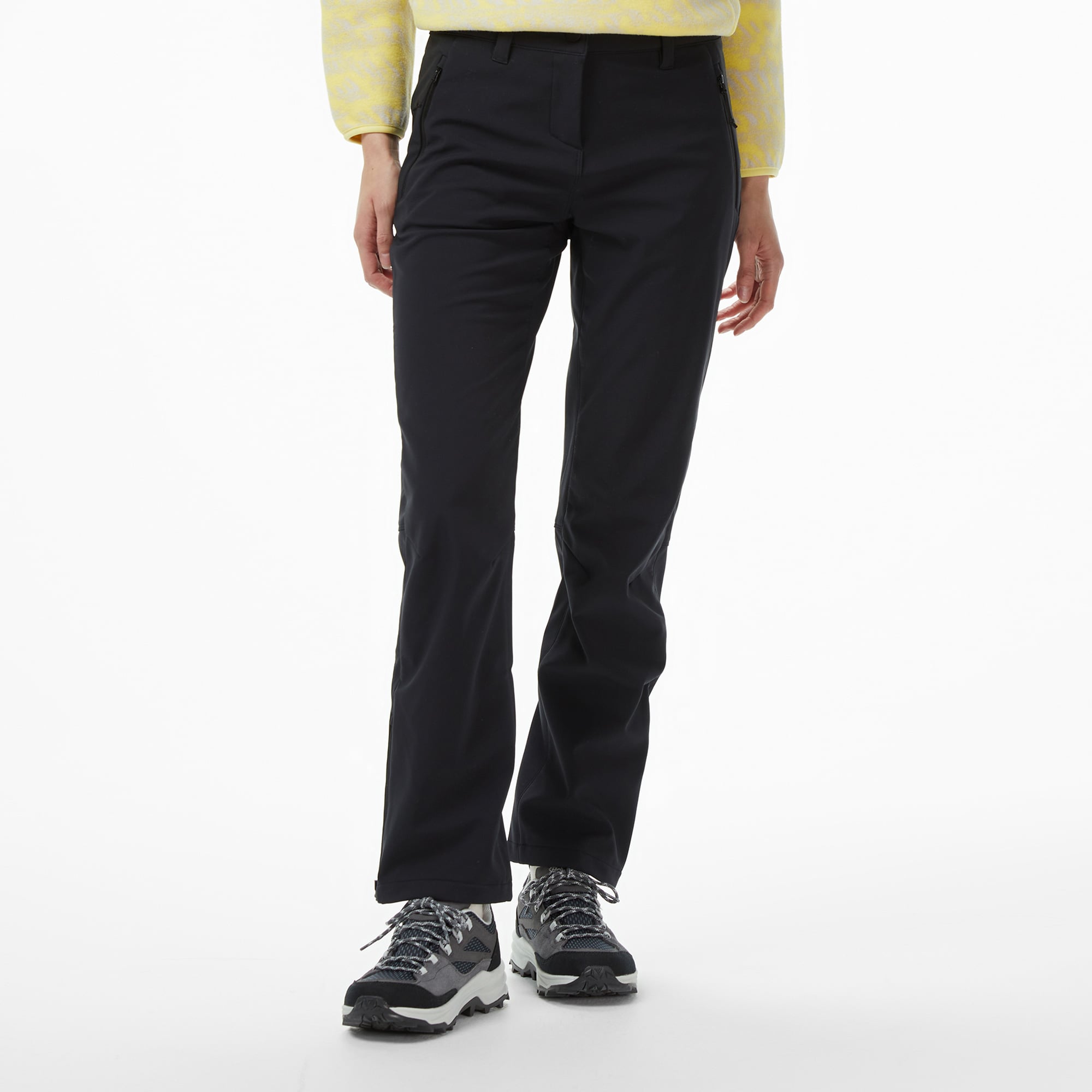 Jack Wolfskin Trek Terrain Kadın Siyah Pantolon