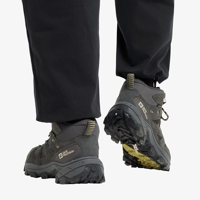 Jack Wolfskin Gri Jack Wolfskin Vojo Tour Texapore Mid Erkek Bot