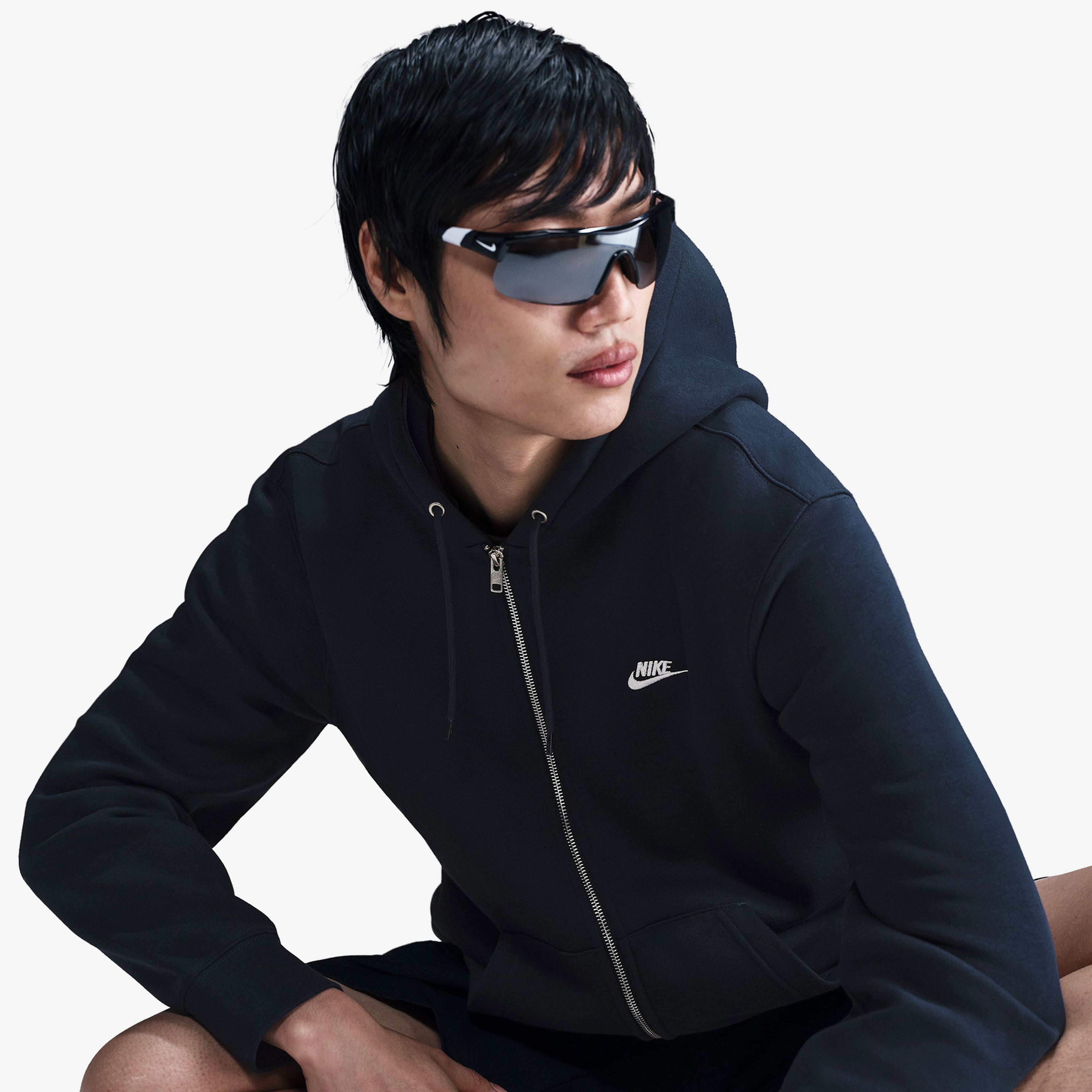 Nike Club Erkek Mavi Sweatshirt