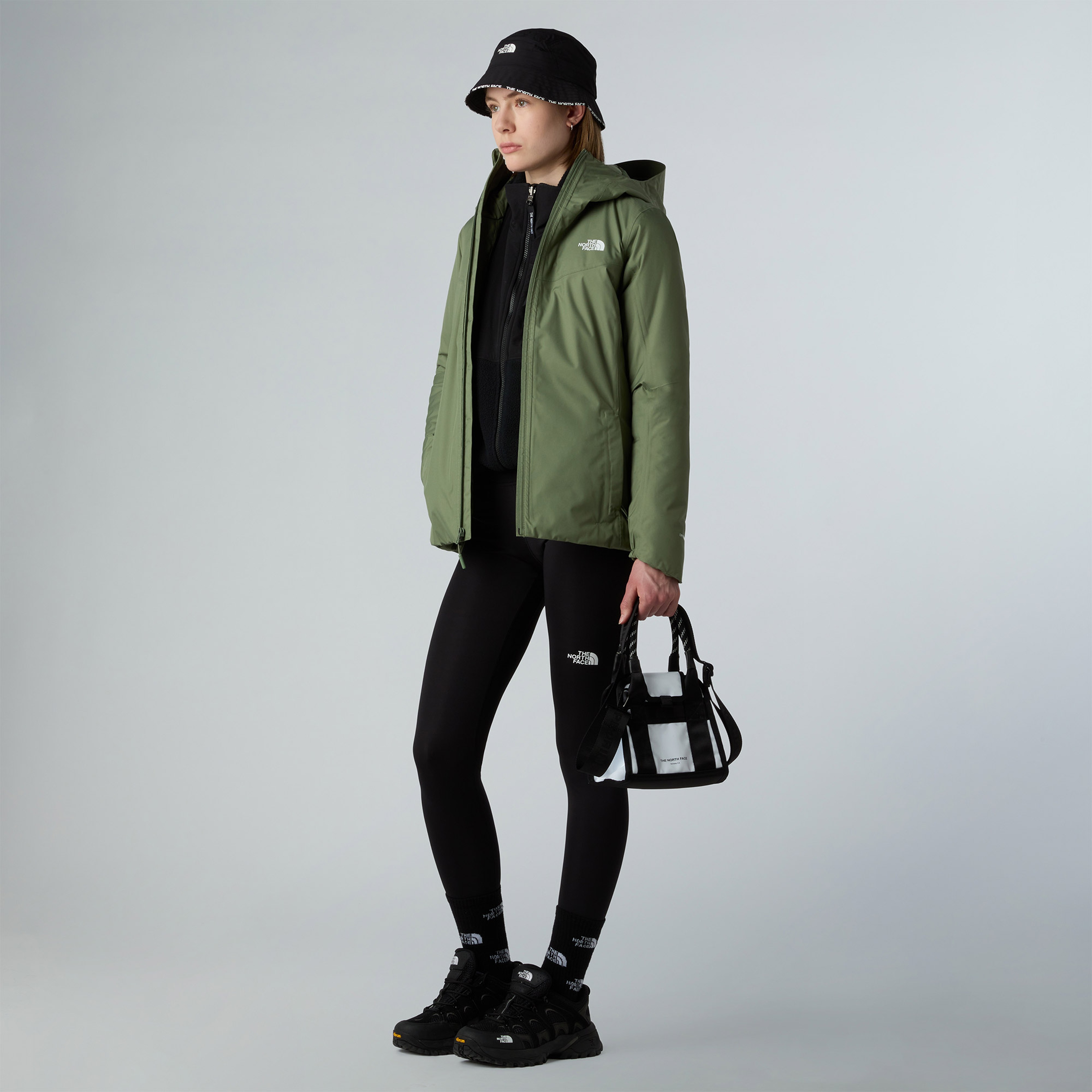 The North Face Quest Insulated Kadın Haki Outdoor Mont