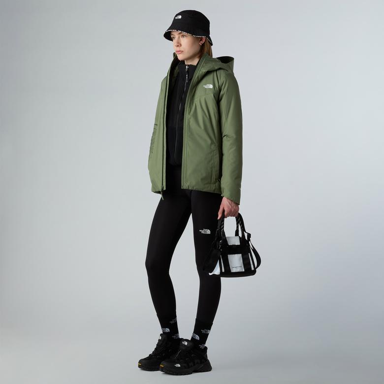 The North Face Quest Insulated Kadın Haki Outdoor Mont