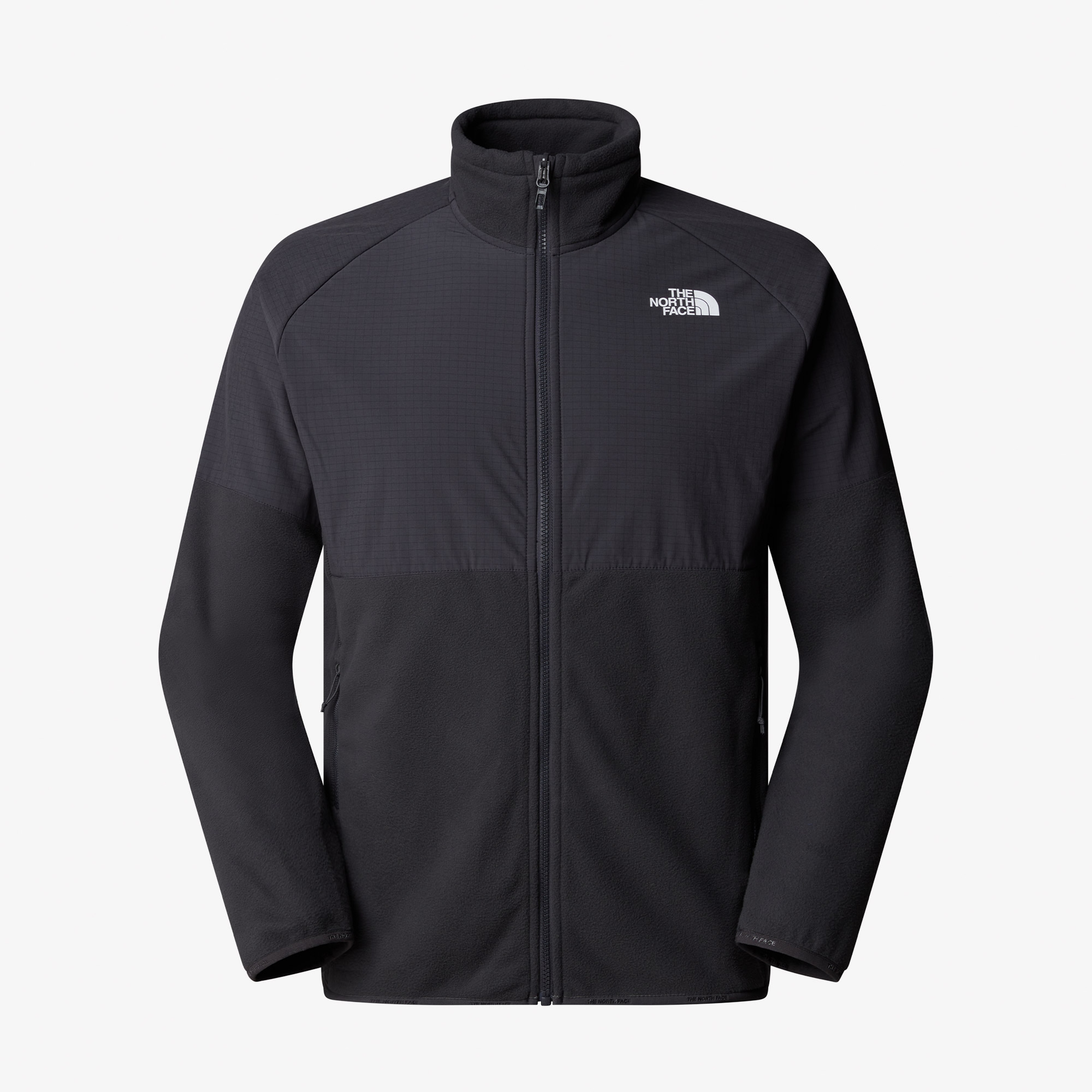 The North Face Glacier Heavyweight Full Zip Erkek Gri Outdoor Polar