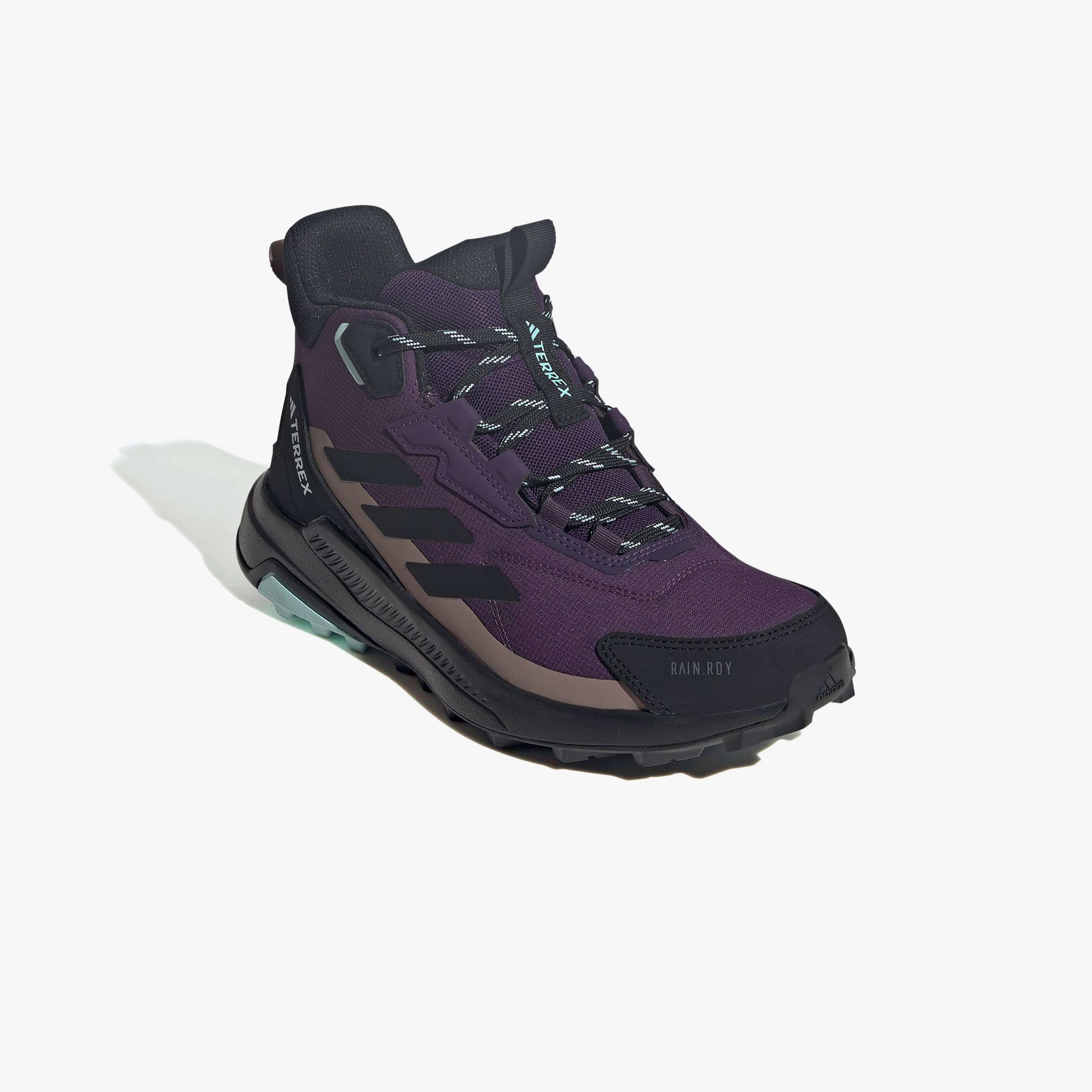 adidas Terrex Anylander Mid Rain.Rdy Kadın Mor Yürüyüş Ayakkabısı