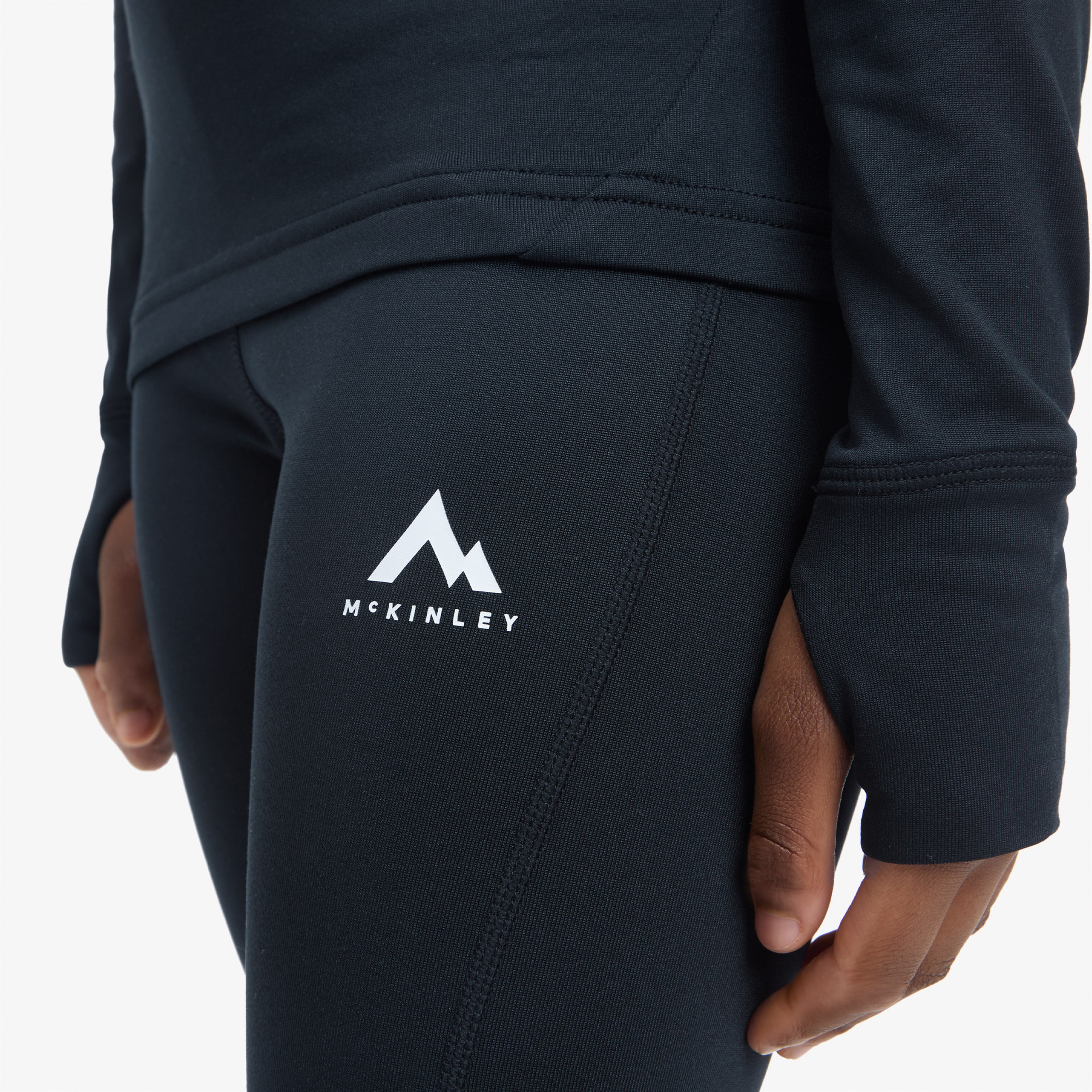 Mc Kinley Dustin II/Dylan II Unisex Siyah Outdoor İç Giyim