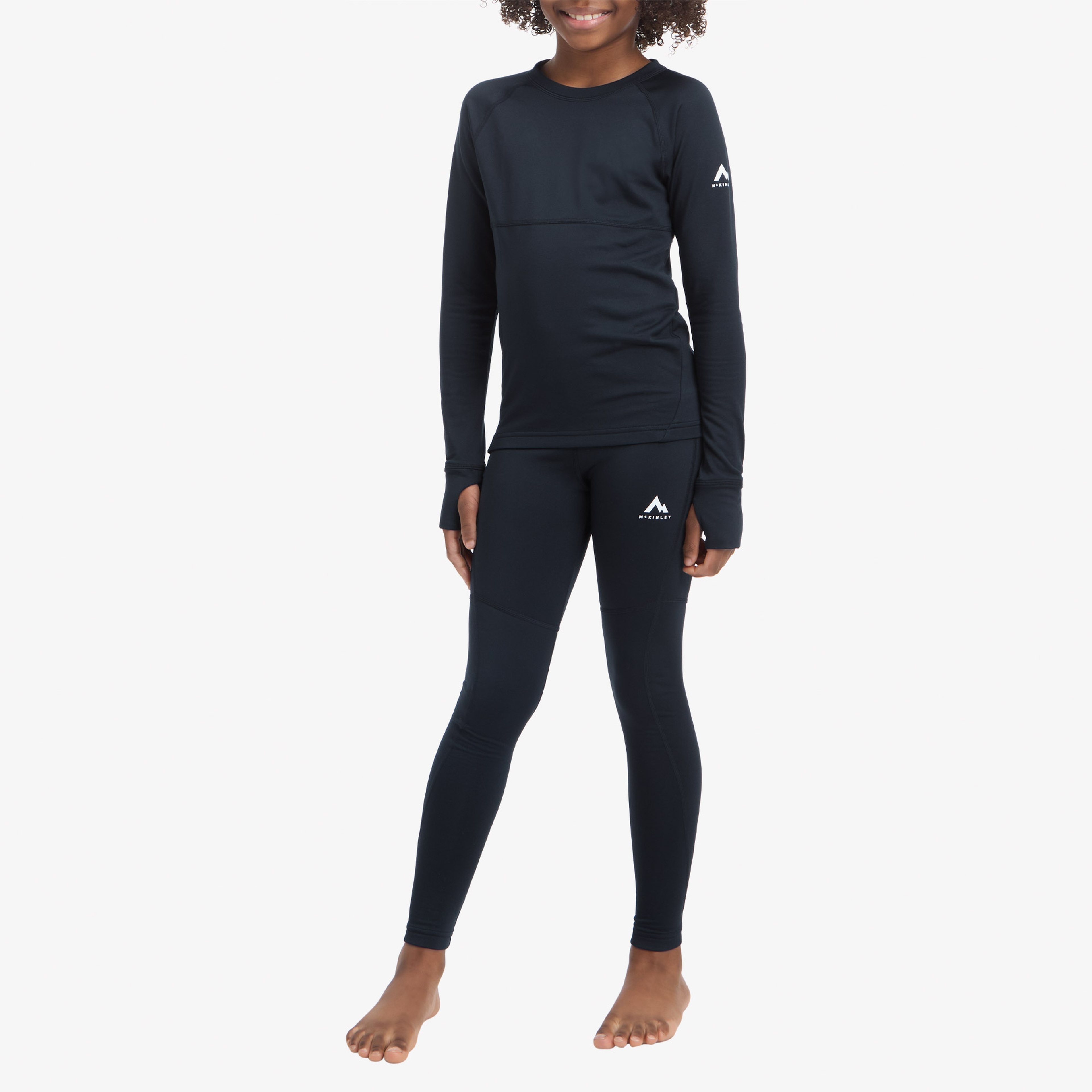 Mc Kinley Dustin II/Dylan II Unisex Siyah Outdoor İç Giyim