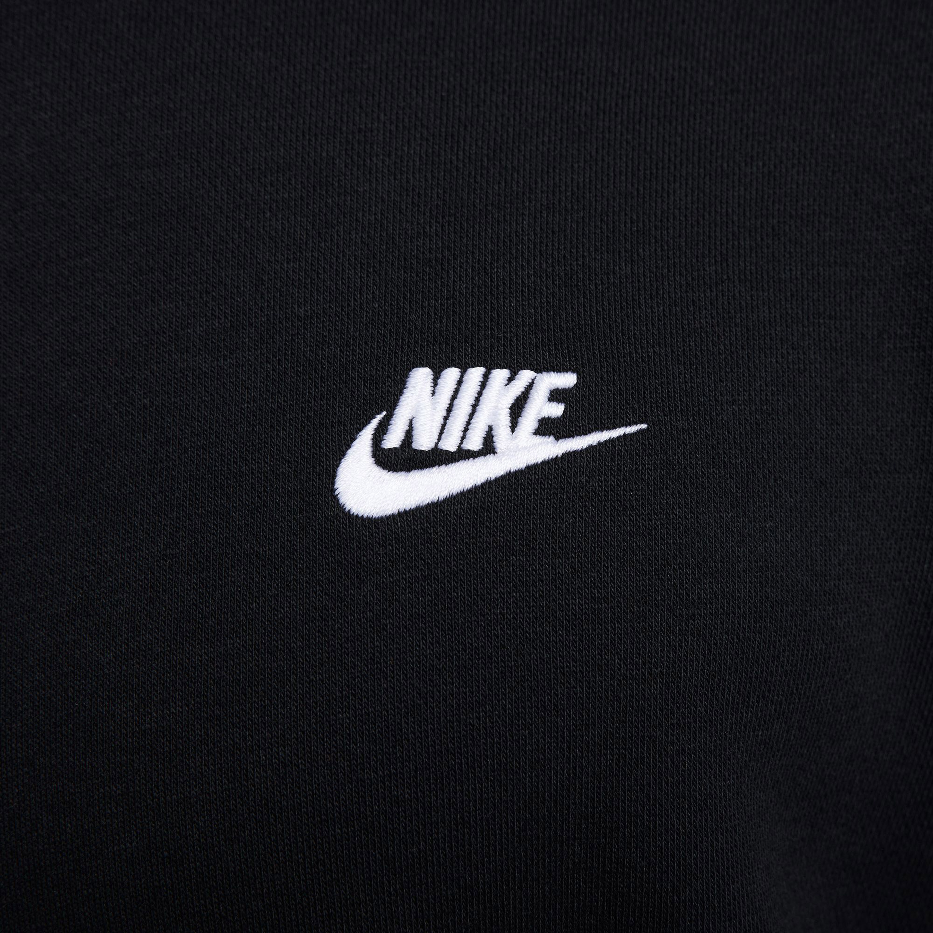 Nike Club Erkek Siyah Sweatshirt