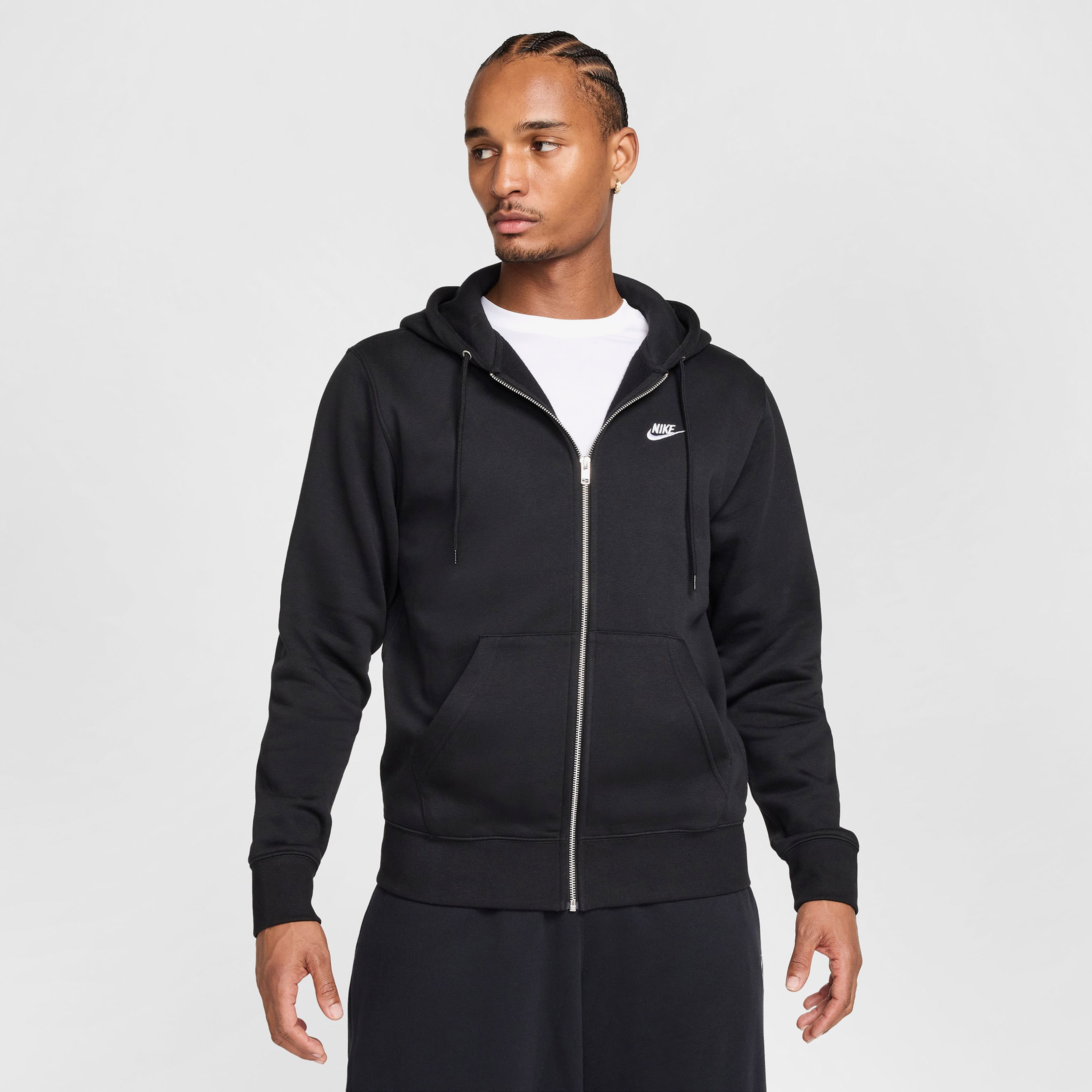 Nike Club Erkek Siyah Sweatshirt