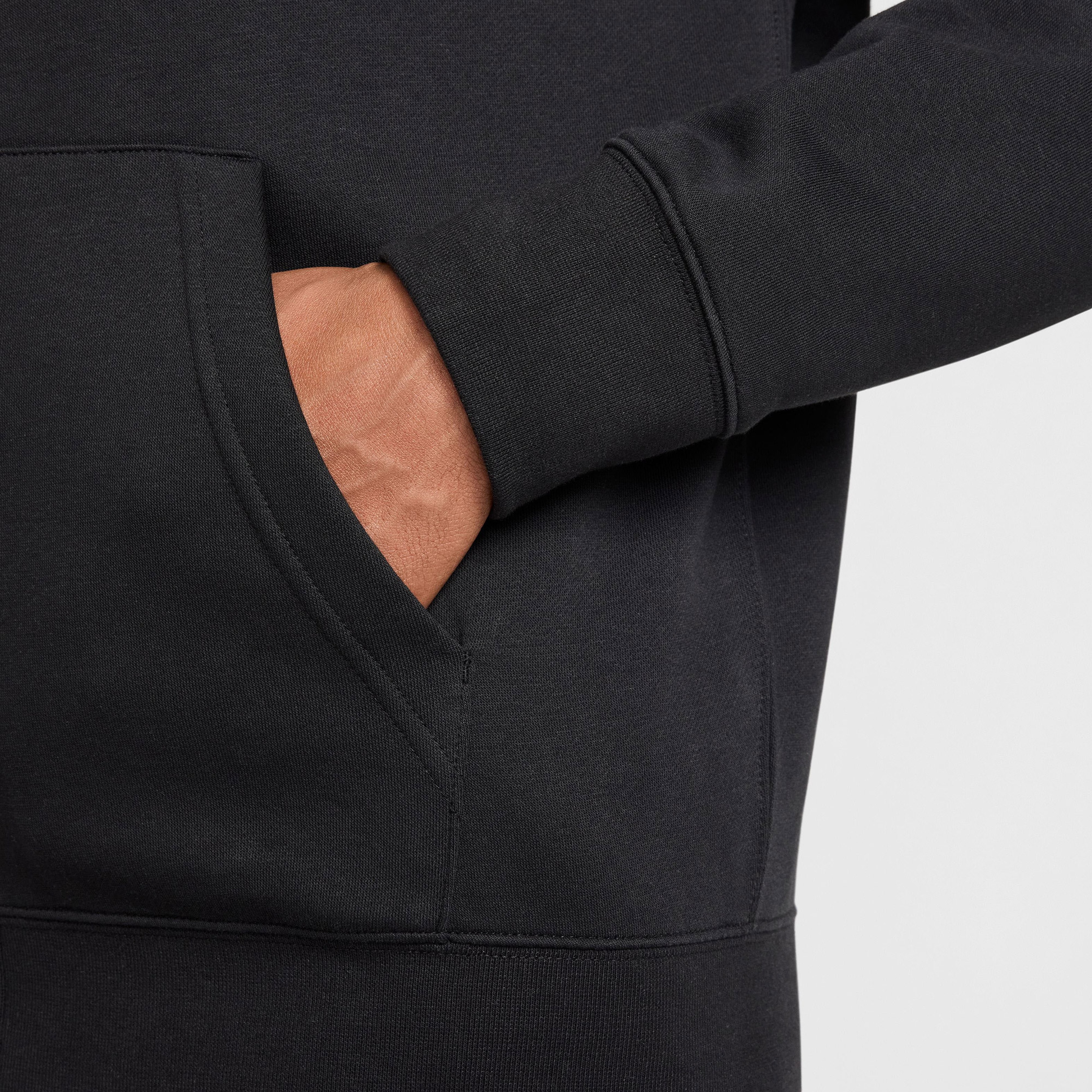 Nike Club Erkek Siyah Sweatshirt