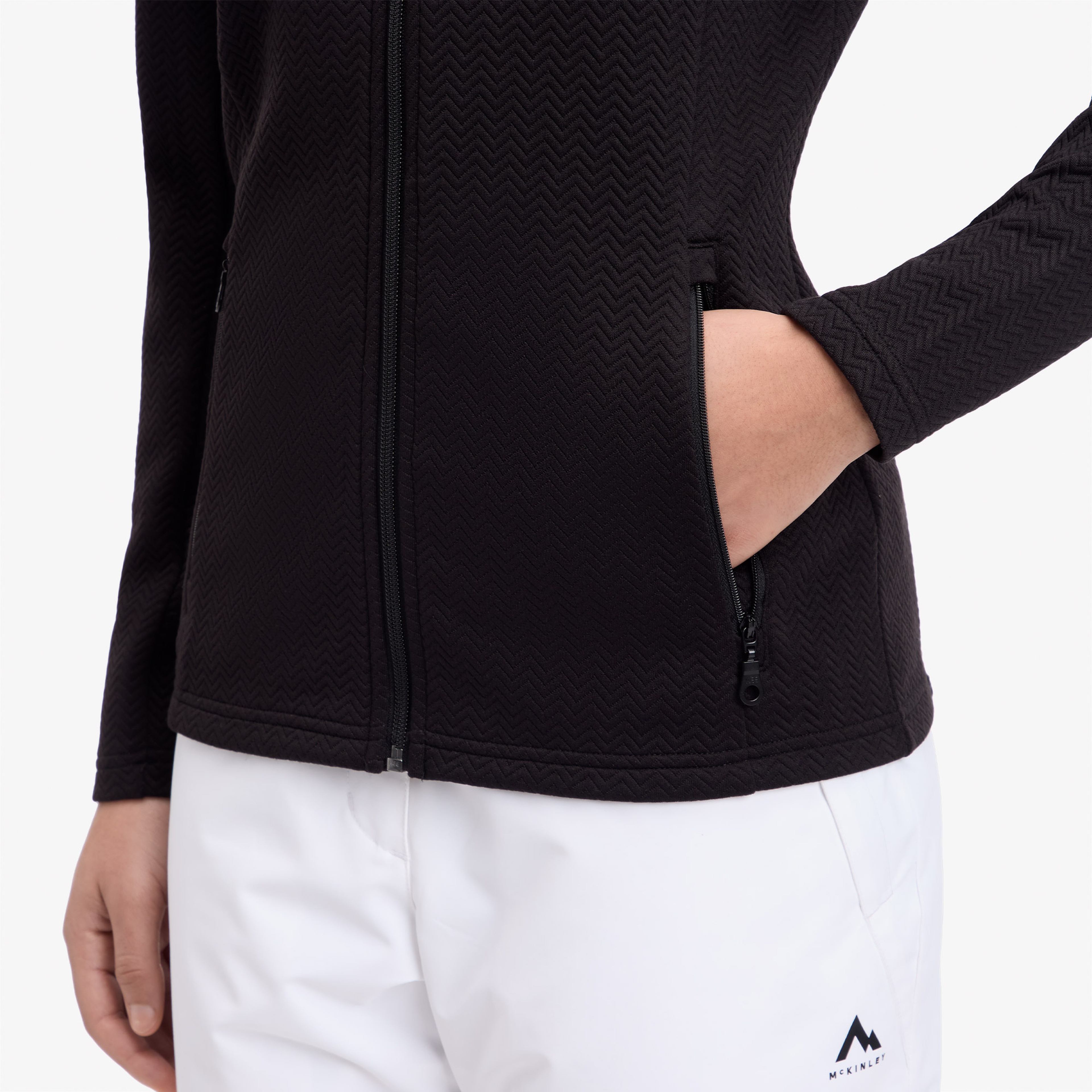 Mc Kinley Havina III Fz Kadın Siyah Kayak Polar