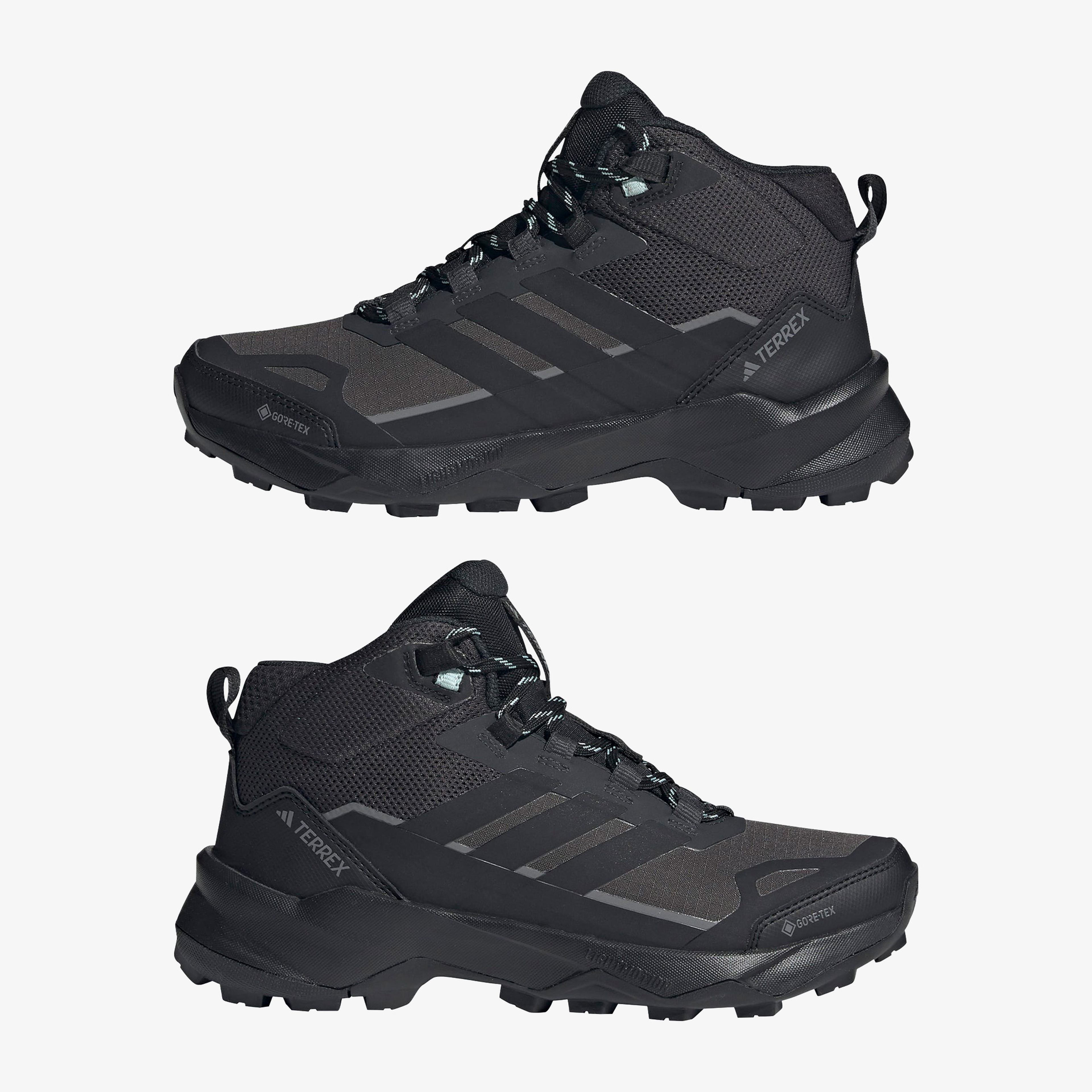 adidas Terrex Skychaser Ax5 Mid Gore-Tex Kadın Gri Yürüyüş Ayakkabısı