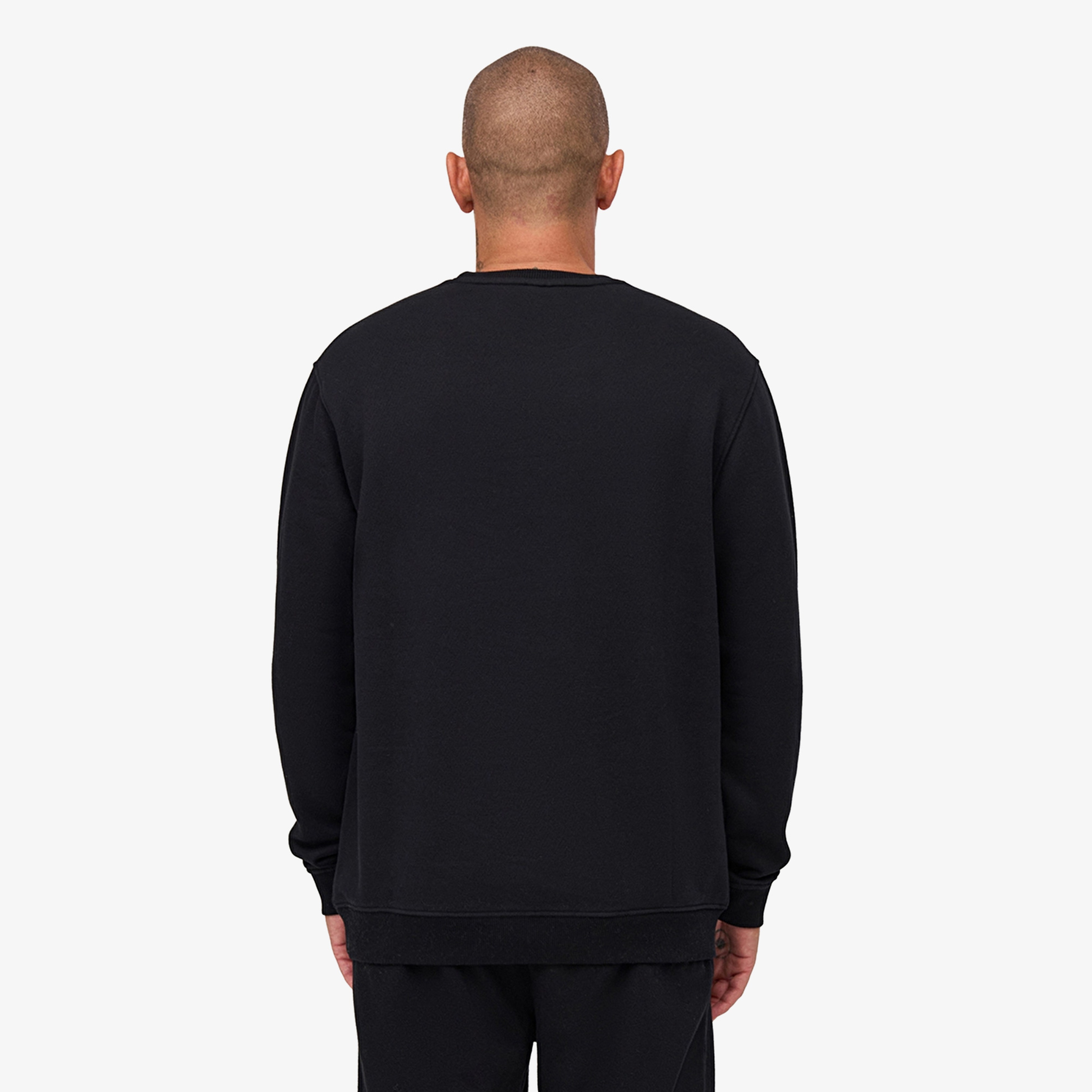 Columbia Cs0450 Csc Boxy Brand Crew Erkek Siyah Sweatshirt