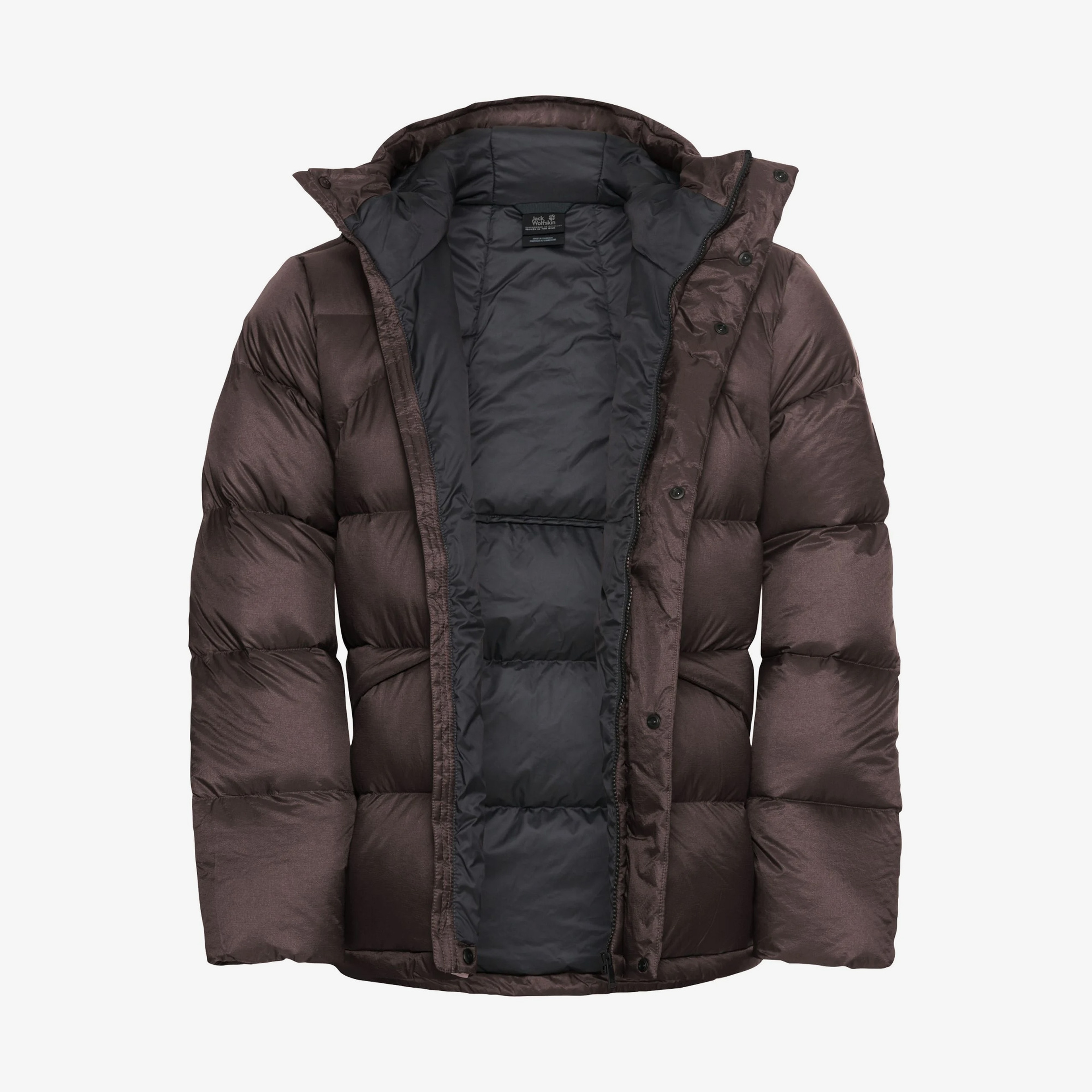 Jack Wolfskin icy Hill Rds Erkek Kahverengi Outdoor Ceket