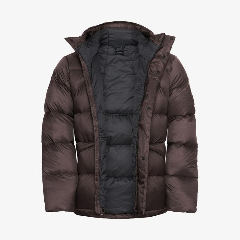 Jack Wolfskin icy Hill Rds Erkek Kahverengi Outdoor Ceket
