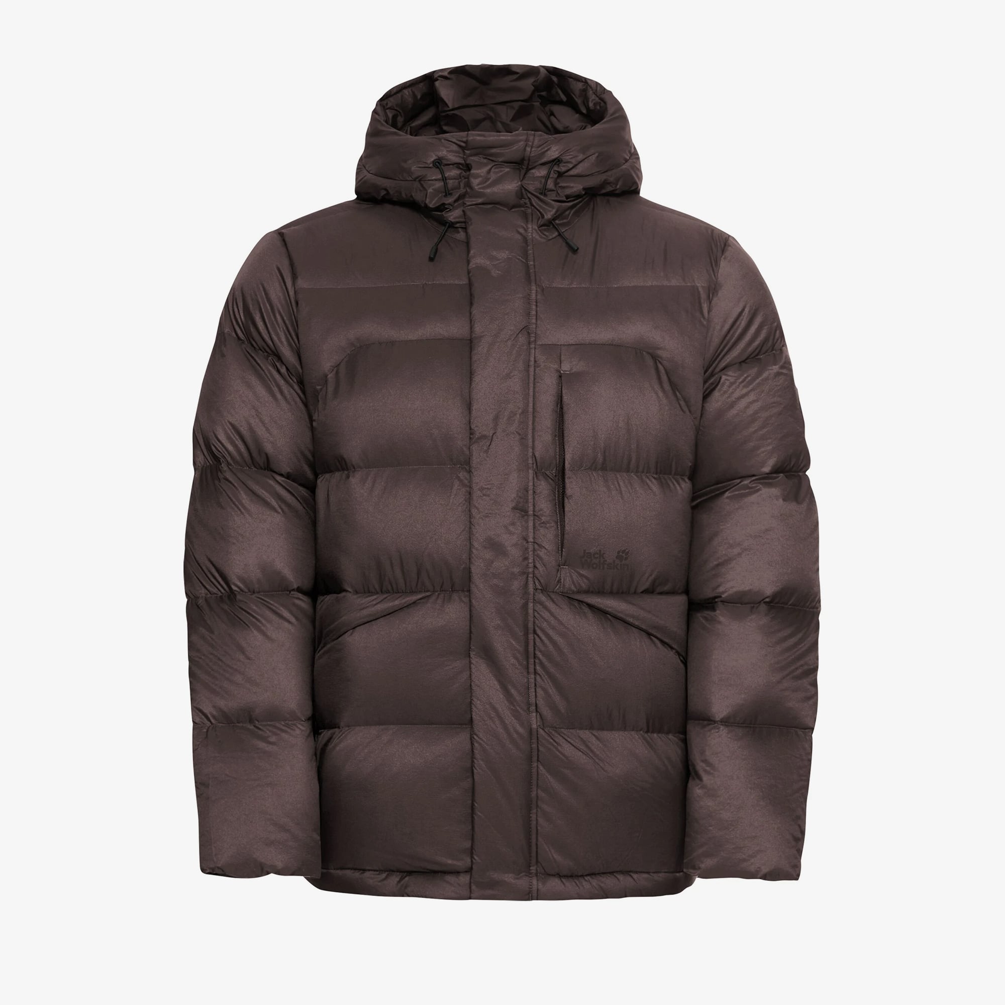 Jack Wolfskin icy Hill Rds Erkek Kahverengi Outdoor Ceket