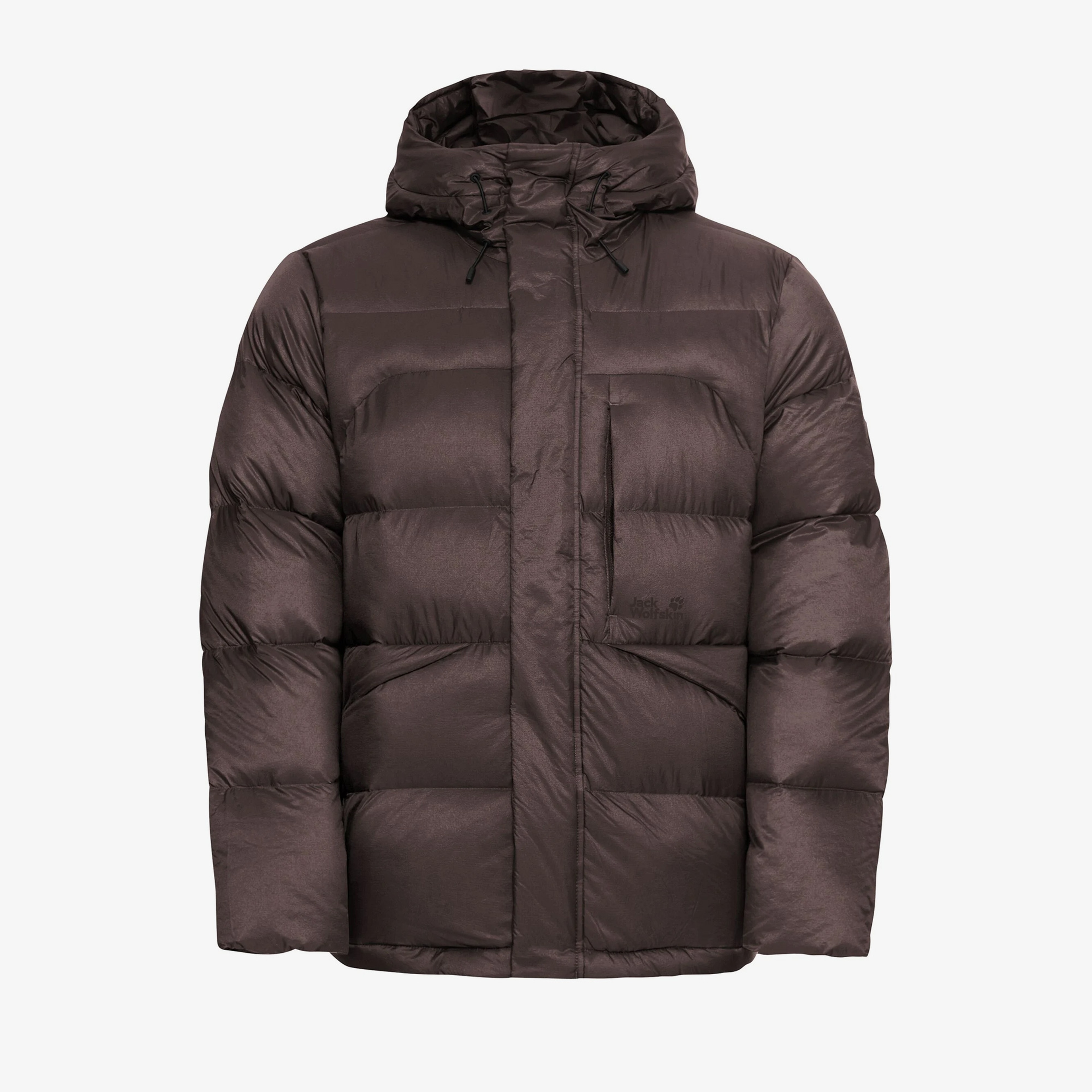 Jack Wolfskin icy Hill Rds Erkek Kahverengi Outdoor Ceket