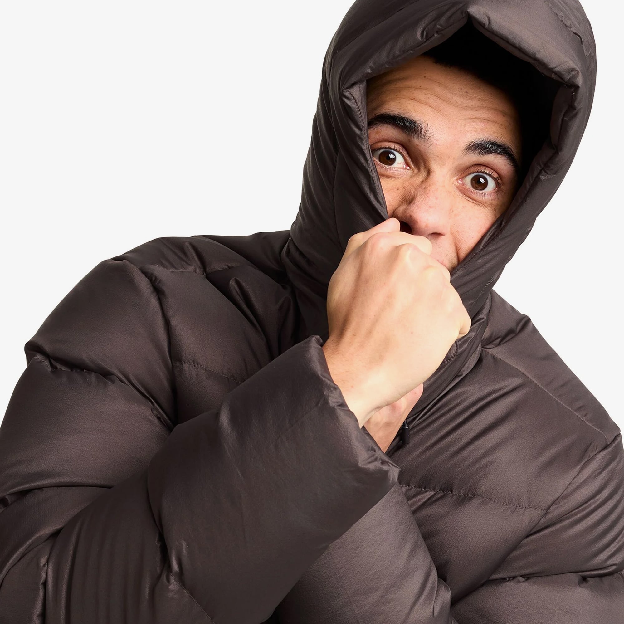 Jack Wolfskin icy Hill Rds Erkek Kahverengi Outdoor Ceket