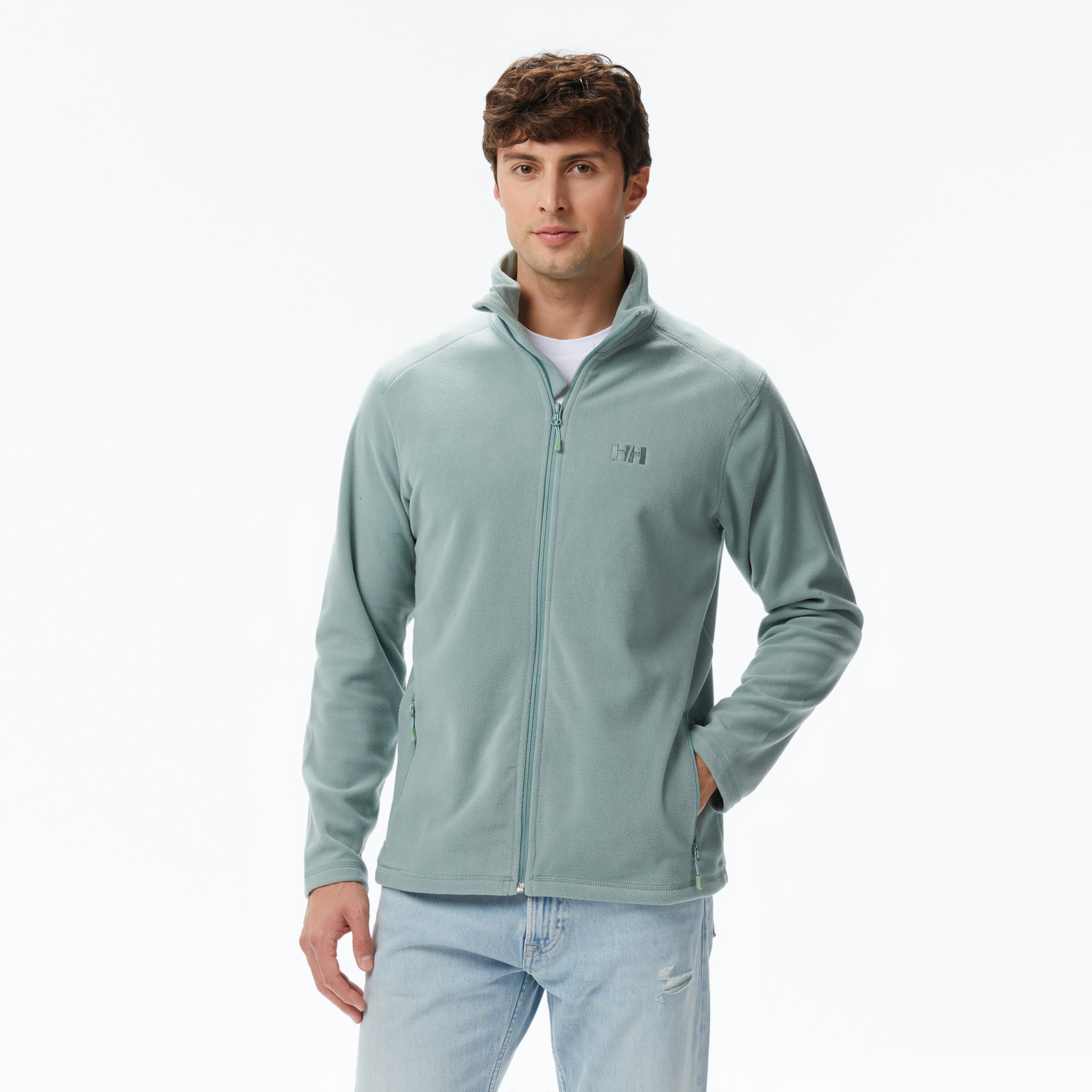 Helly Hansen Fullzip Erkek Yeşil Outdoor Mont
