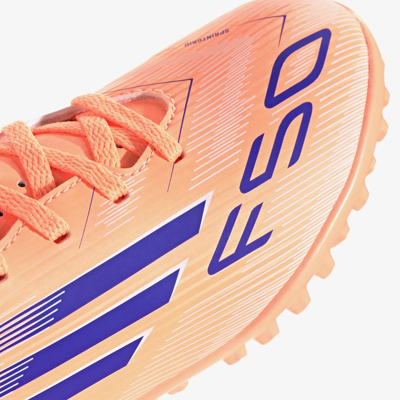 adidas F50 Club Çocuk Turuncu Halı Saha Kramponu