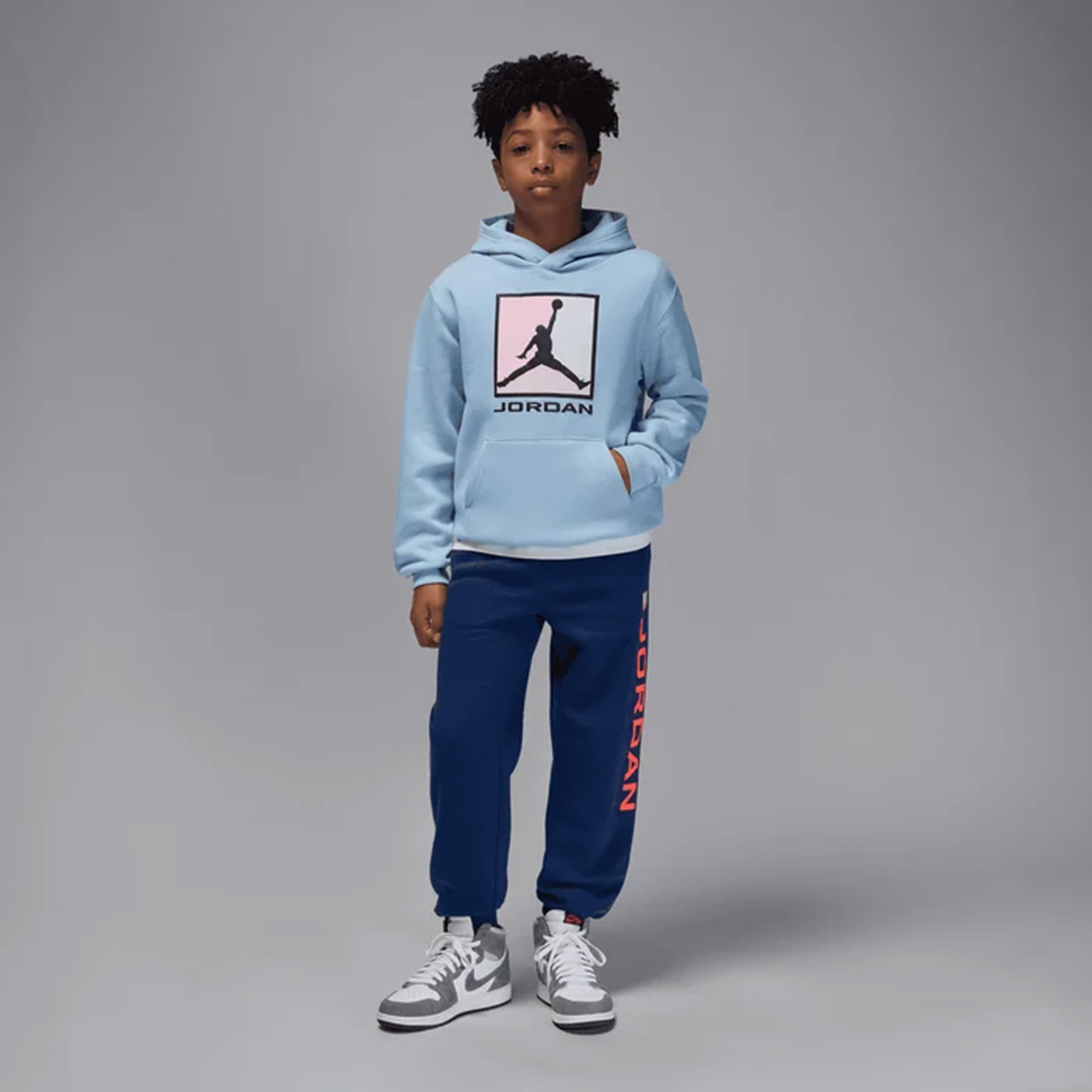 Jordan Jdb Mj Essential Flc Baseline  Çocuk Lacivert Eşofman Altı