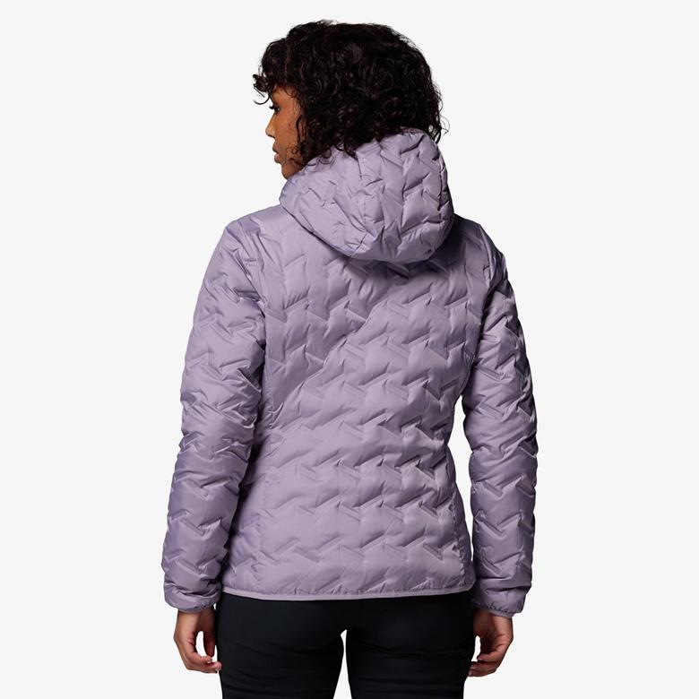 Columbia Delta Ridge II Down Kadın Mor Outdoor Mont