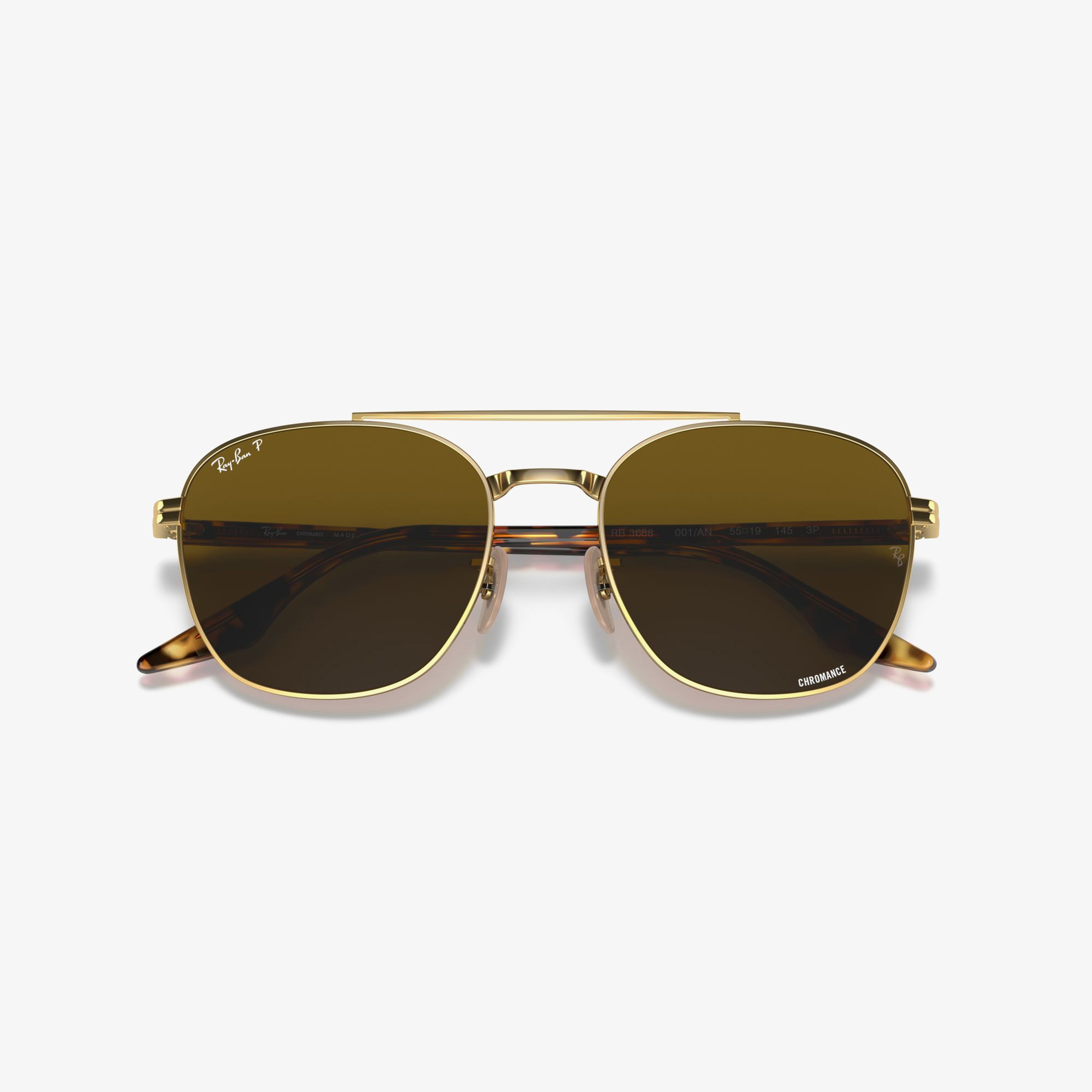 Ray-Ban Metal Unisex Sarı Güneş Gözlüğü