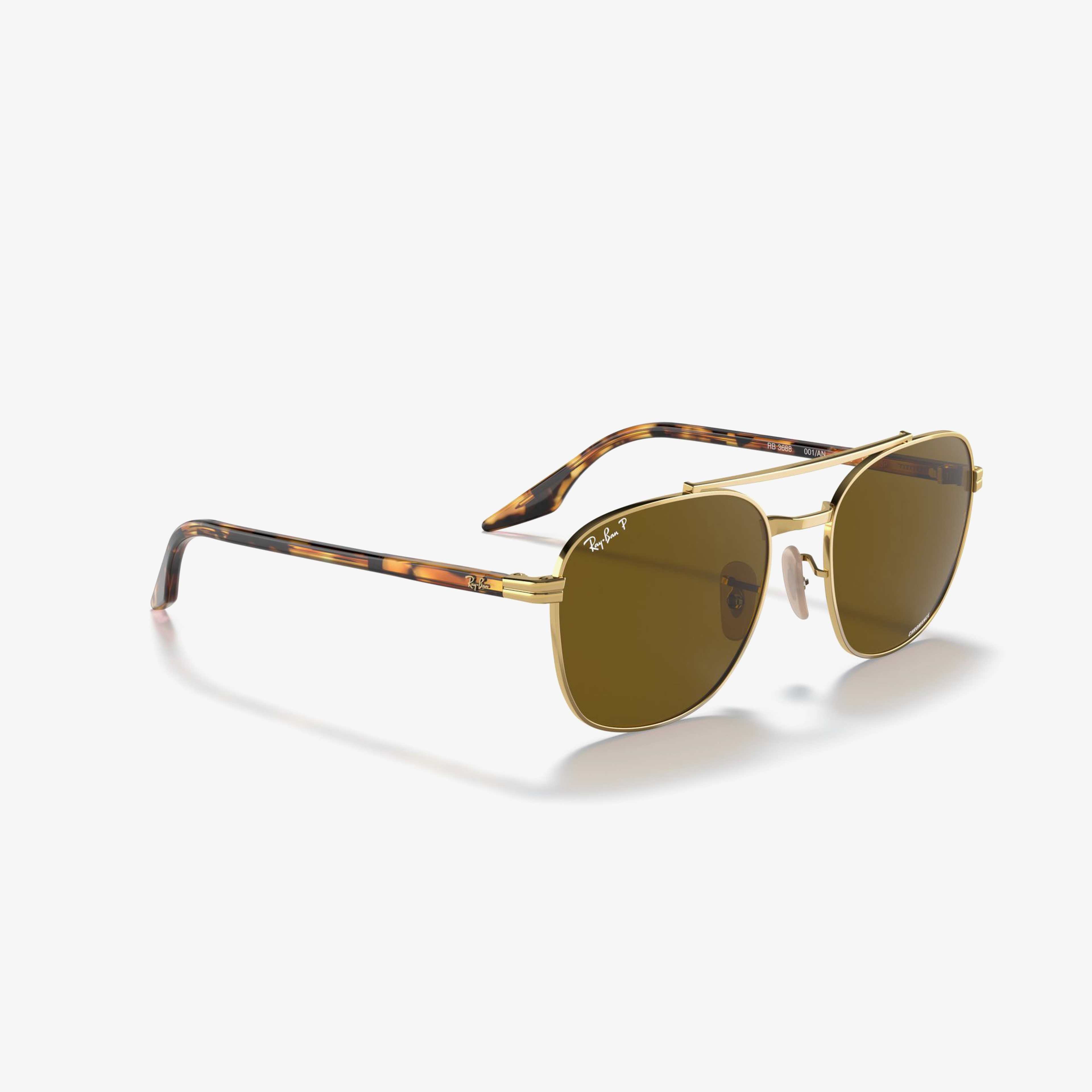 Ray-Ban Metal Unisex Sarı Güneş Gözlüğü