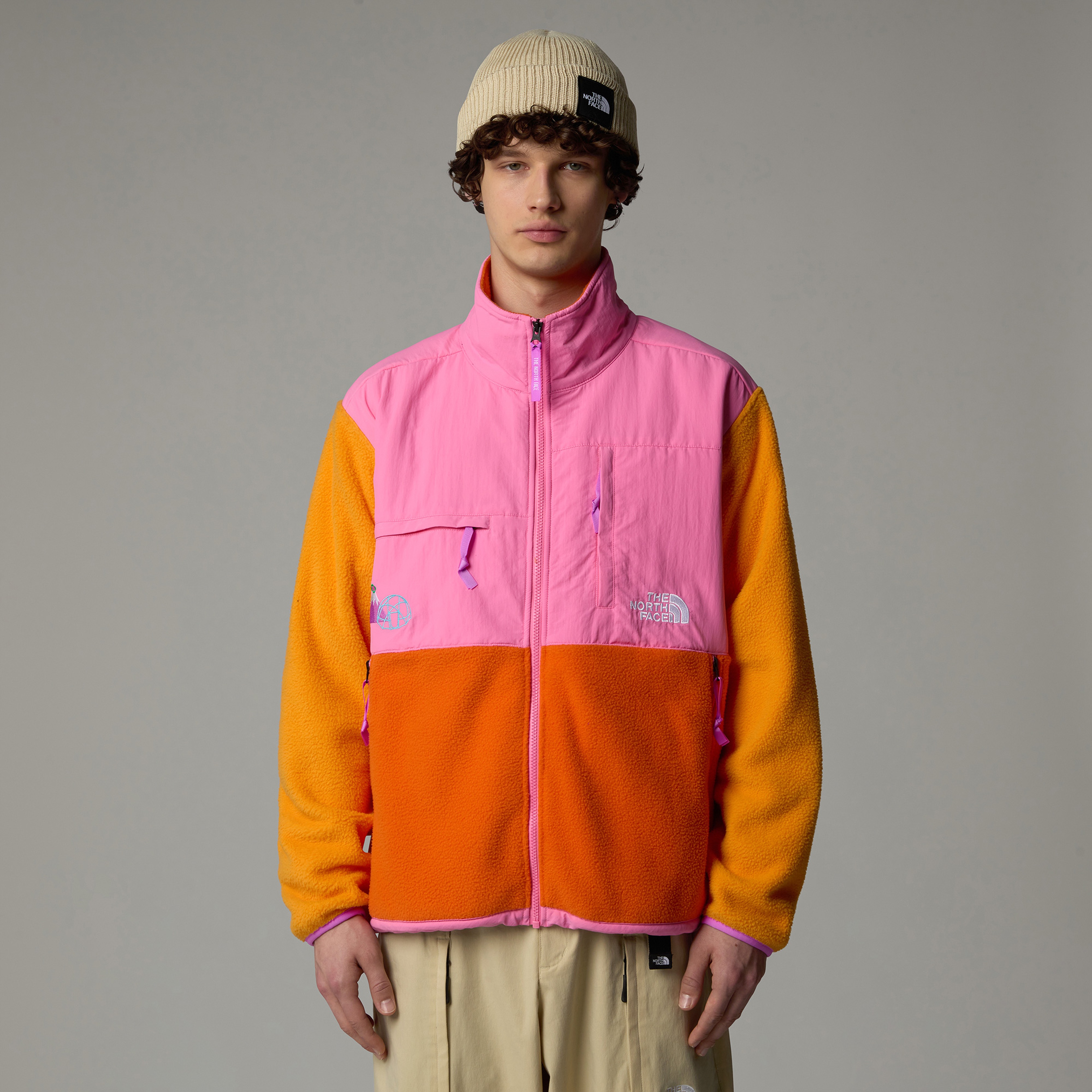 The North Face Denali Erkek Turuncu Ceket