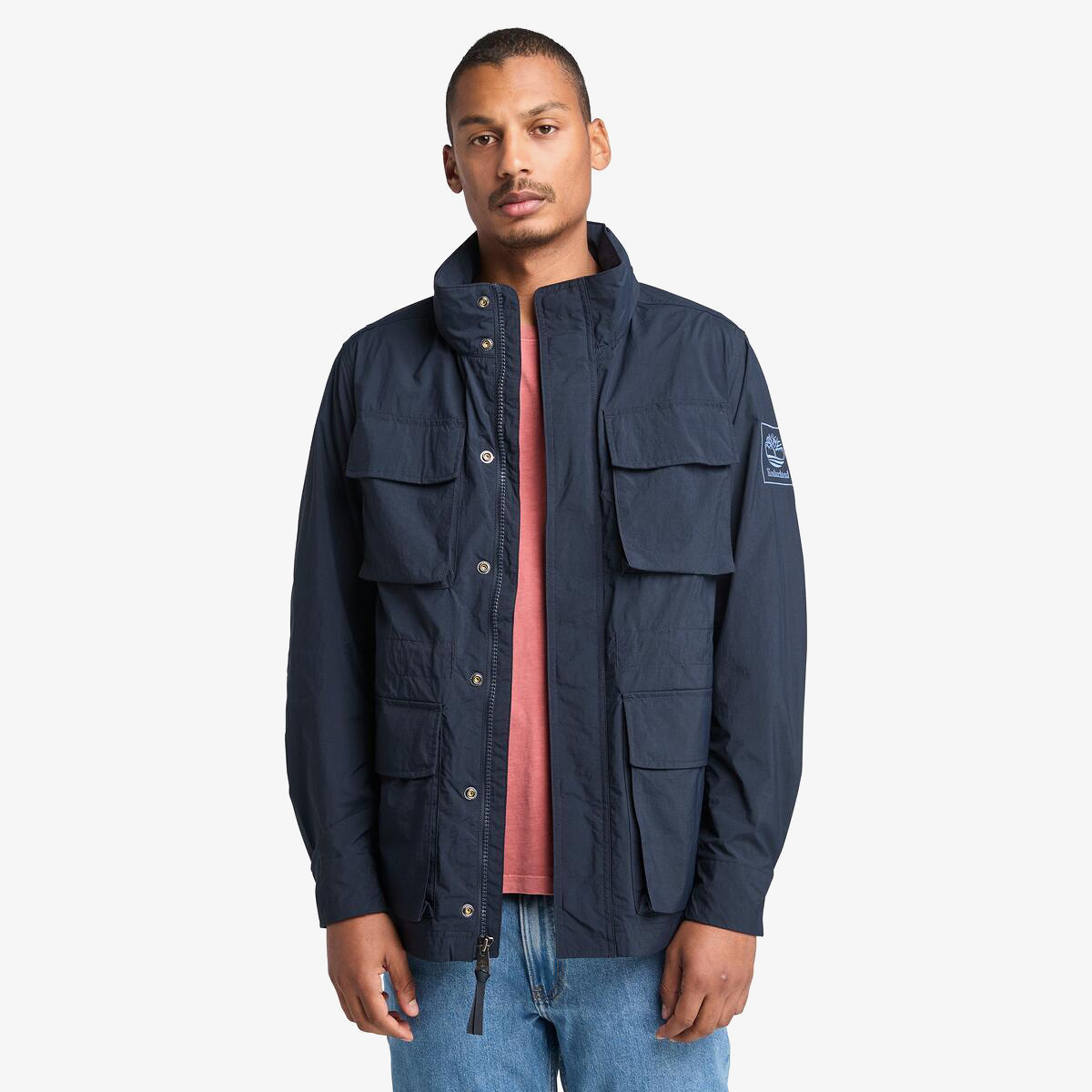 Timberland Abington Durable Water Repellent Field J Erkek Lacivert Ceket