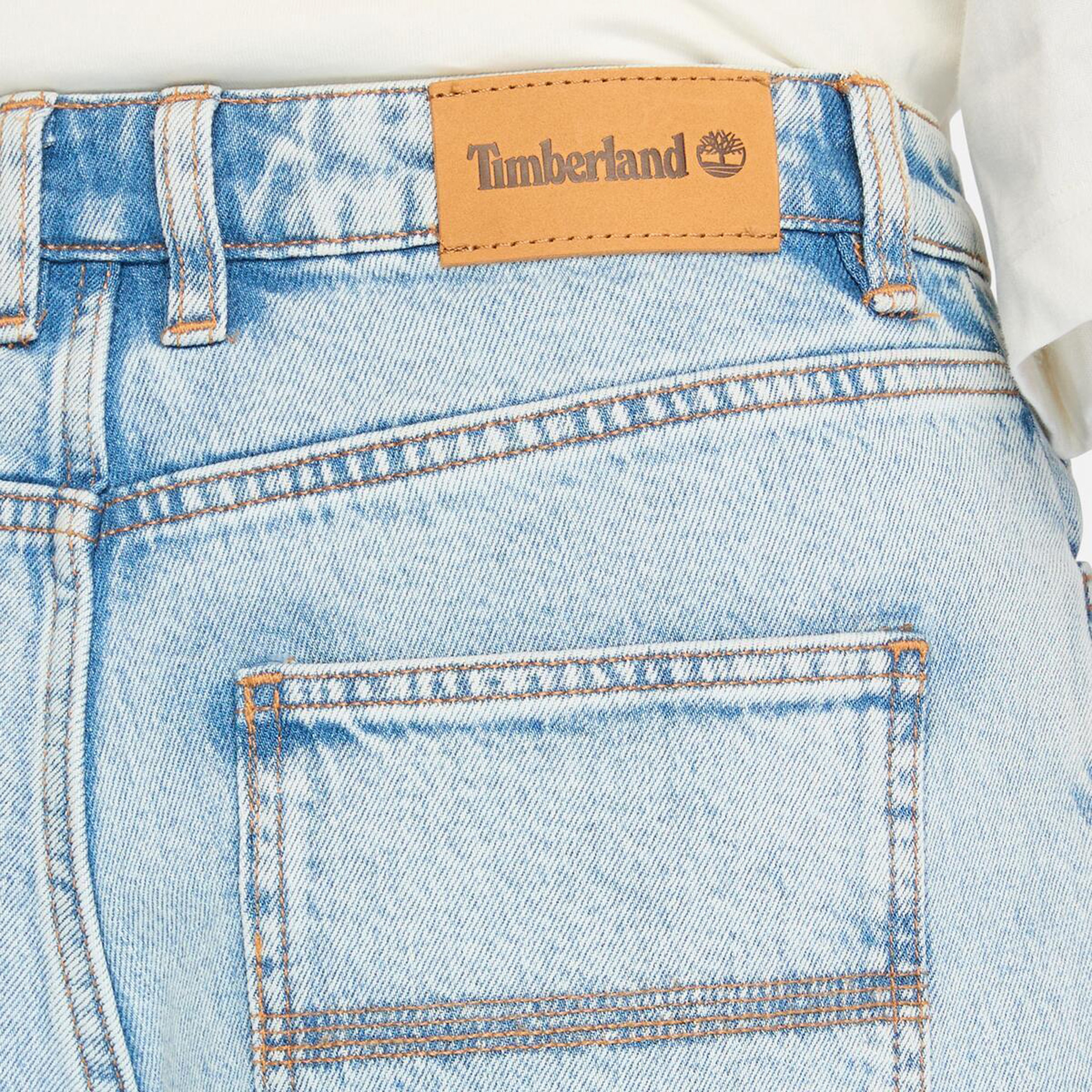 Timberland Denim Kadın Kahverengi Şort