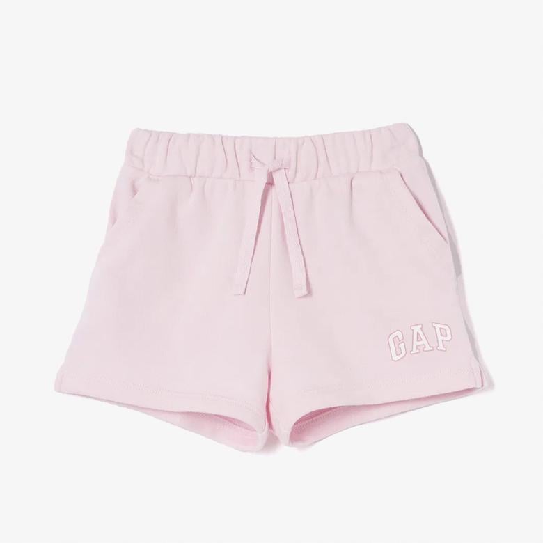 Gap Logo Pull On Çocuk Pembe Şort