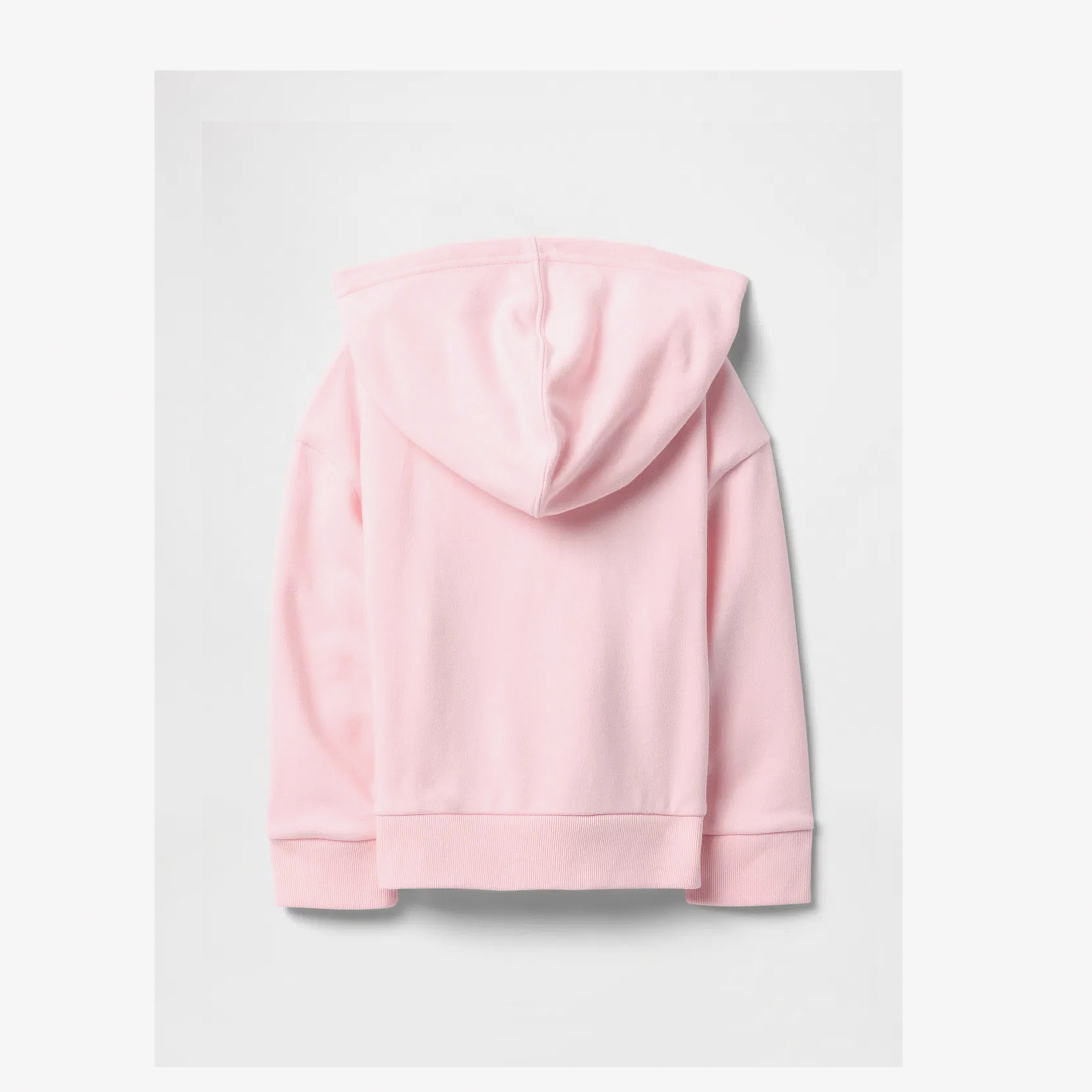 Gap Relaxed Fit Fermuarlı Çocuk Pembe Sweatshirt