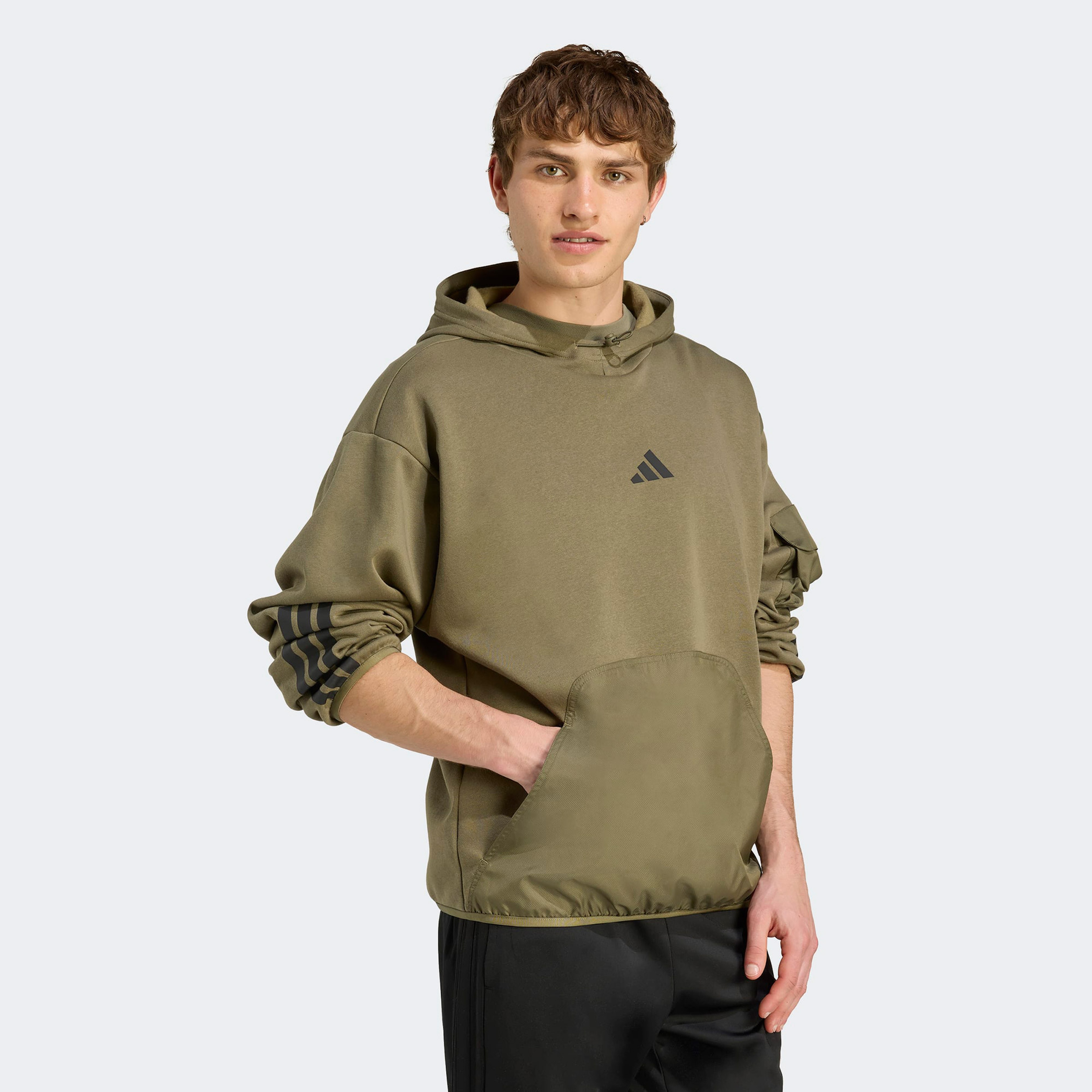 adidas CT Utility Erkek Yeşil Sweatshirt