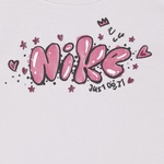 Nike  Essentials Aop Ringlet  Çocuk Mor T-Shirt