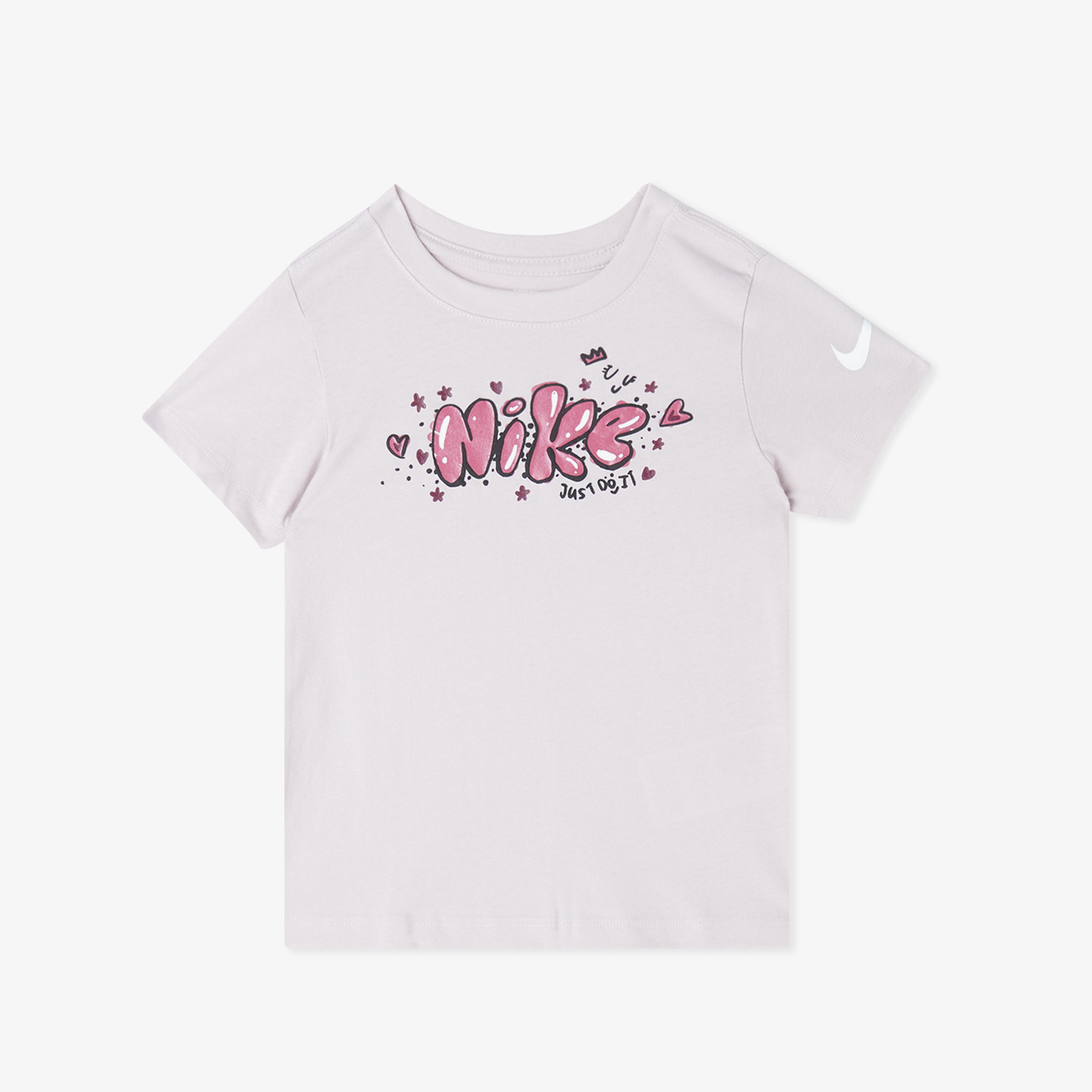 Nike Essentials Aop Ringlet Çocuk Mor T-Shirt