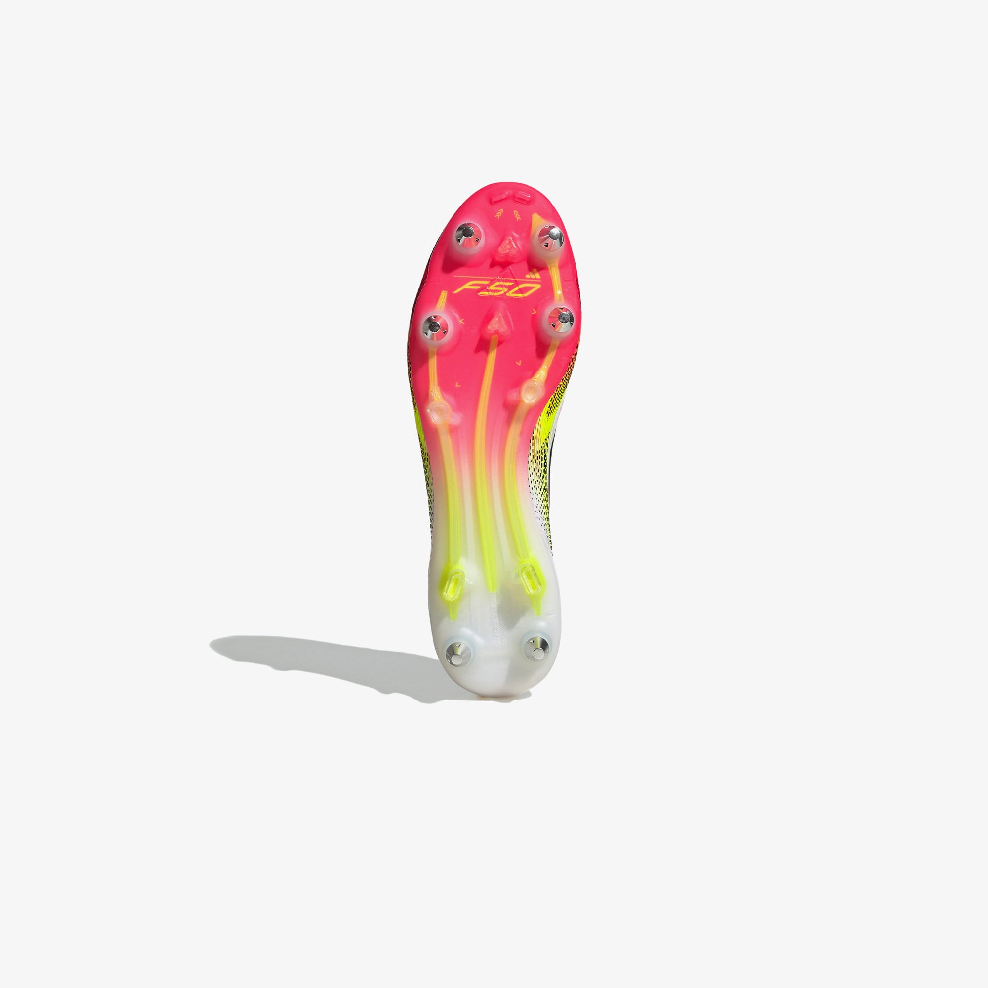 adidas F50 Elite Yumuşak Zemin Erkek Beyaz Çim Saha Kramponu