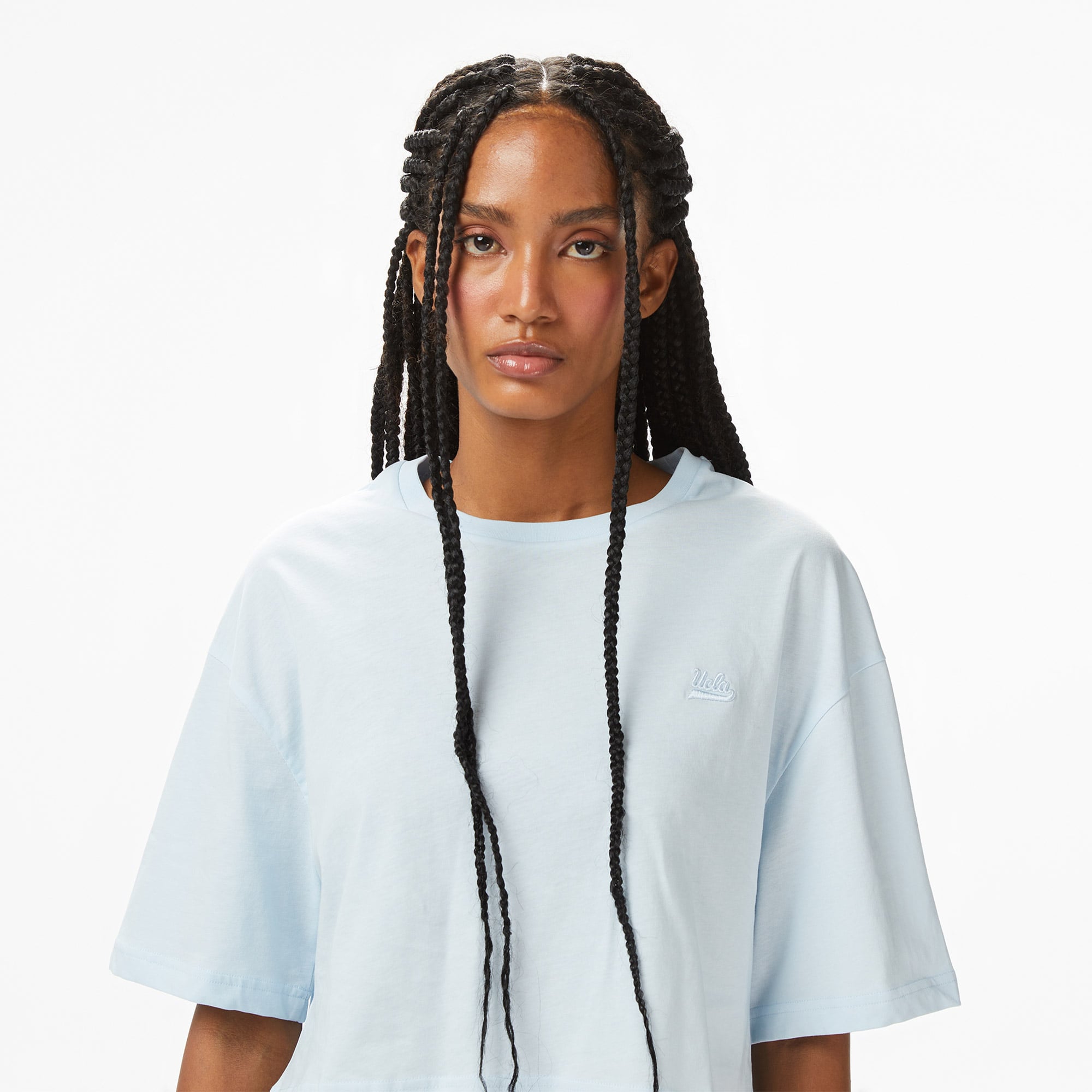 Ucla Loose Fit Kadın Mavi T-Shirt