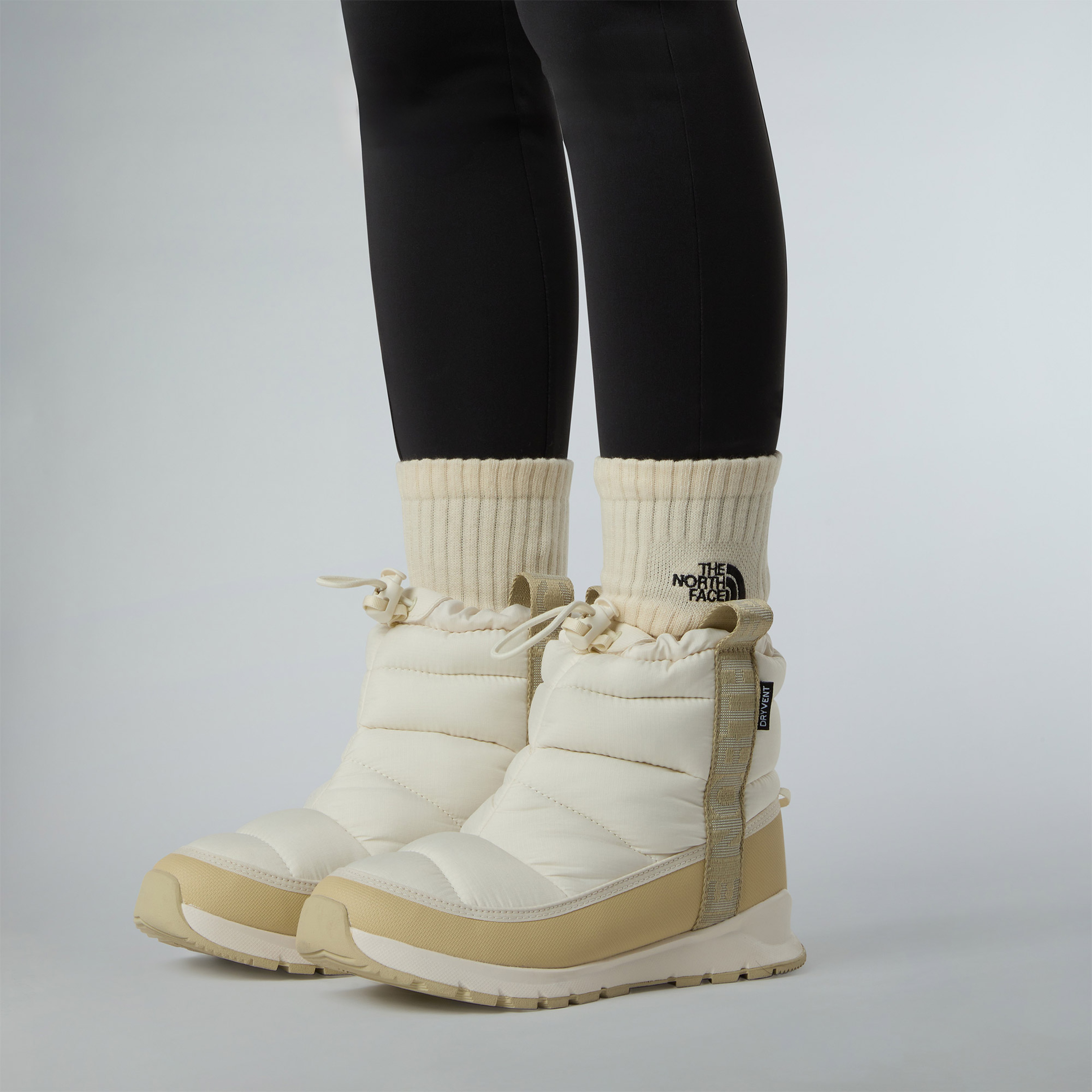 The North Face Thermoball Pull-On Su Geçirmez Çocuk Beyaz Bot