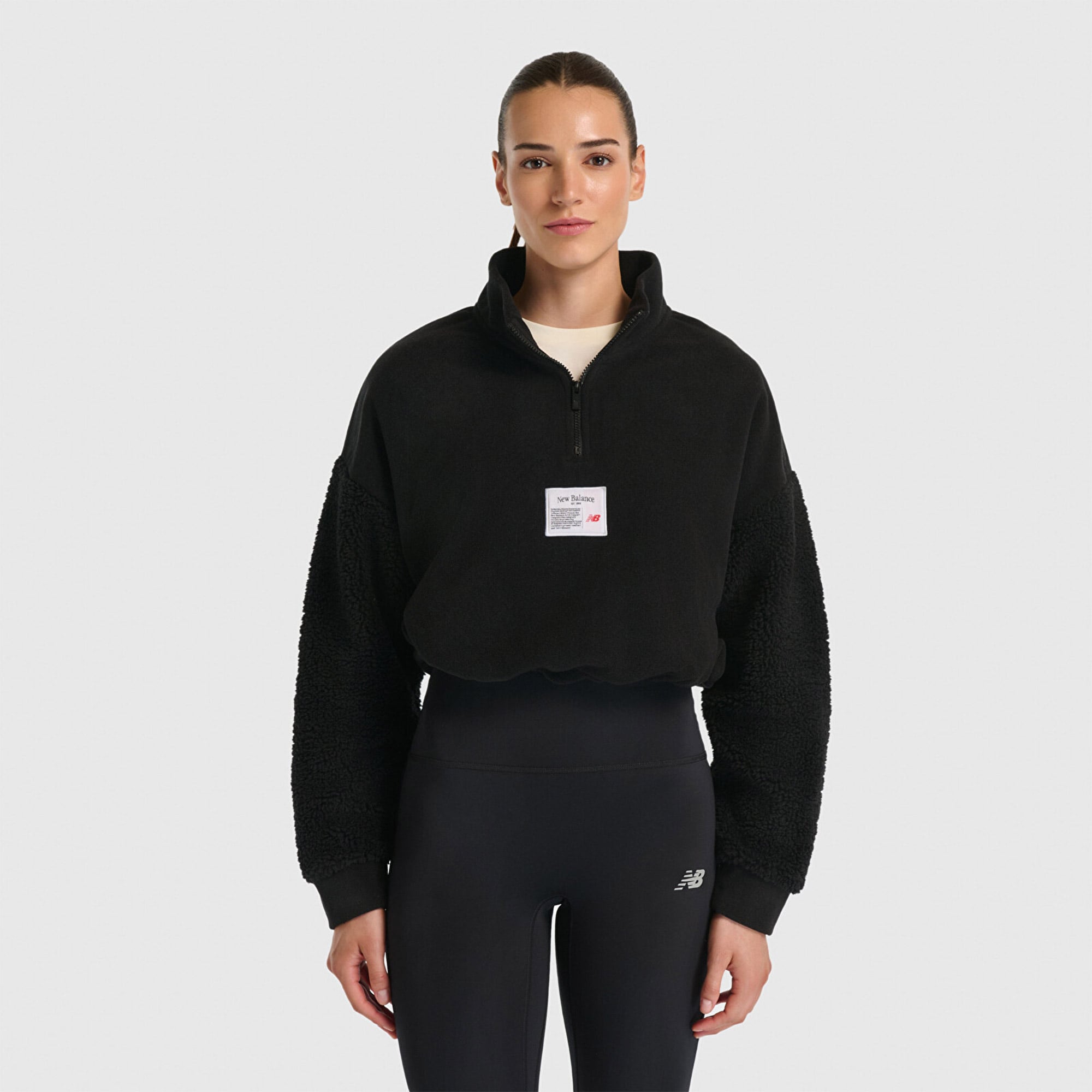 New Balance Siyah Kadın Sweatshirt