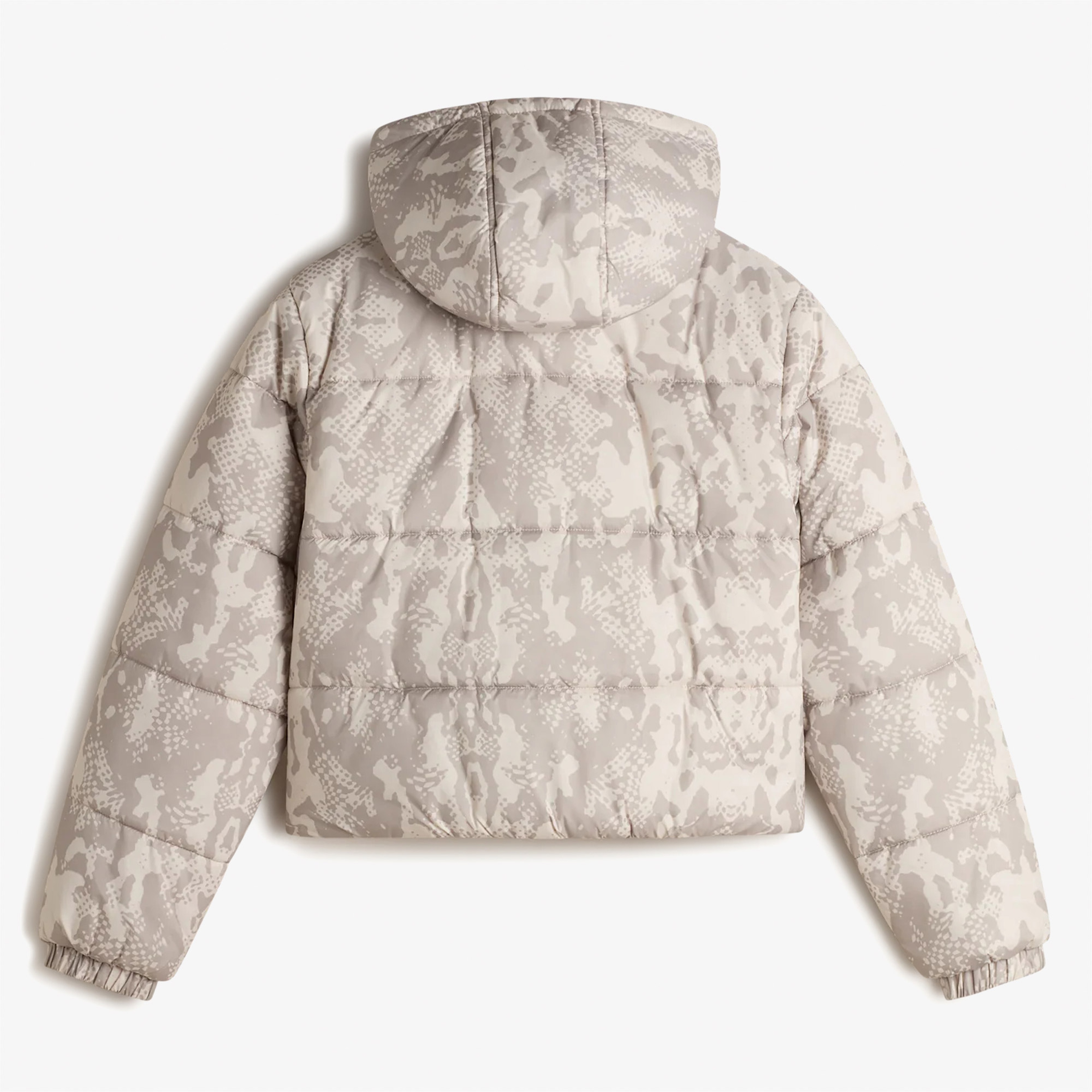Vans Hillgate Aop Cropped Puffer Kadın Gri Mont