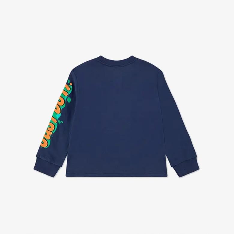 Nike Slime Ls Çocuk Lacivert Sweatshirt