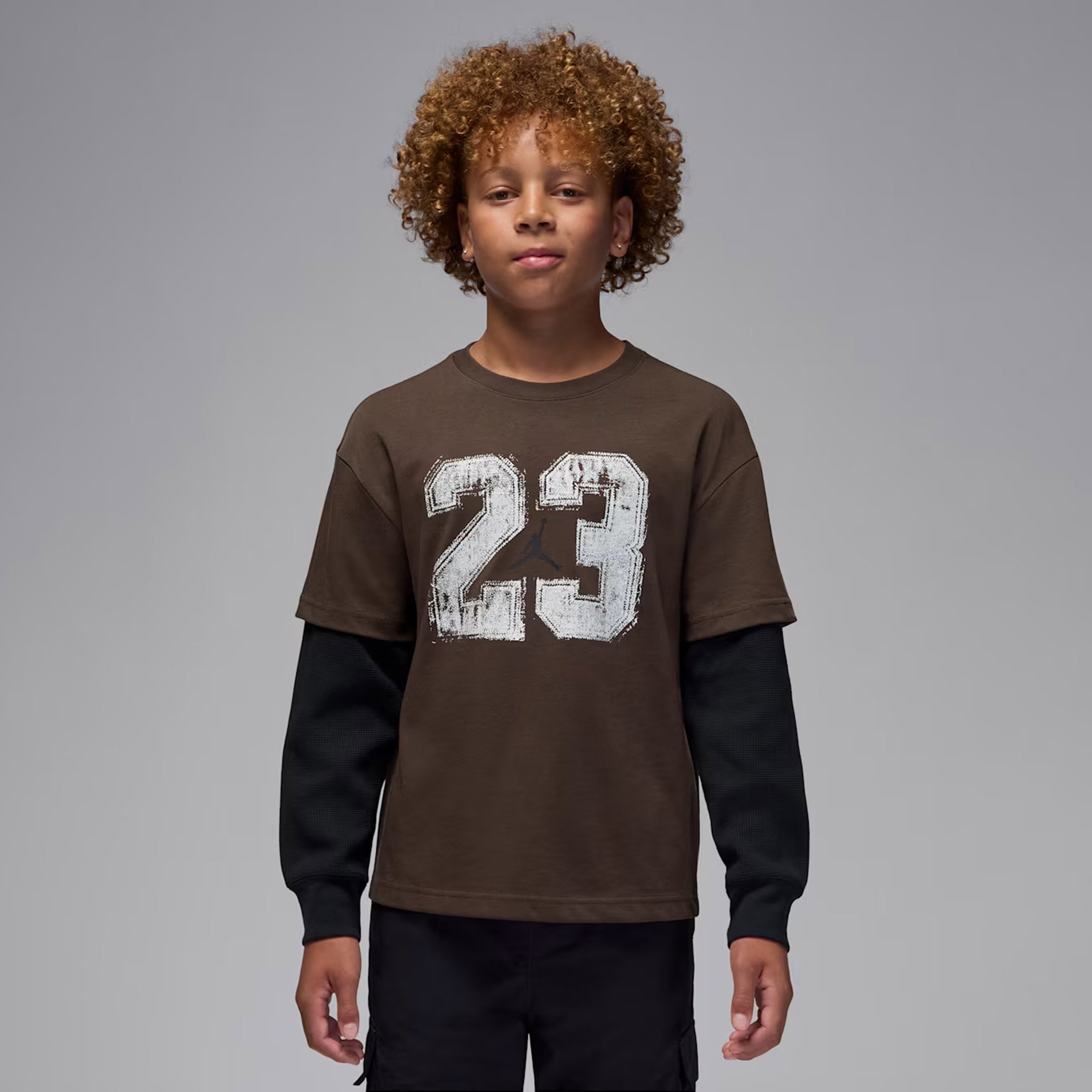 Jordan Dri-Fit MVP 23 Çocuk Siyah Sweatshirt